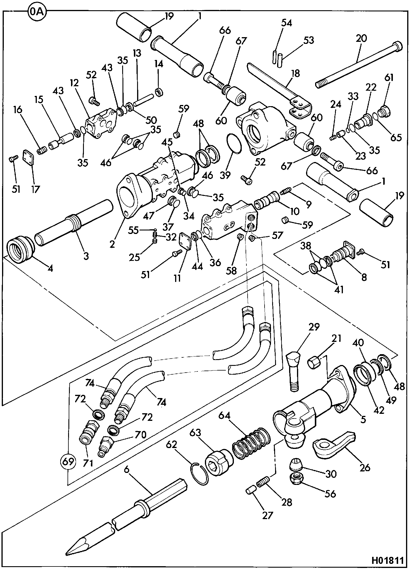 Кольцо уплотнительное PP/1290 JCB