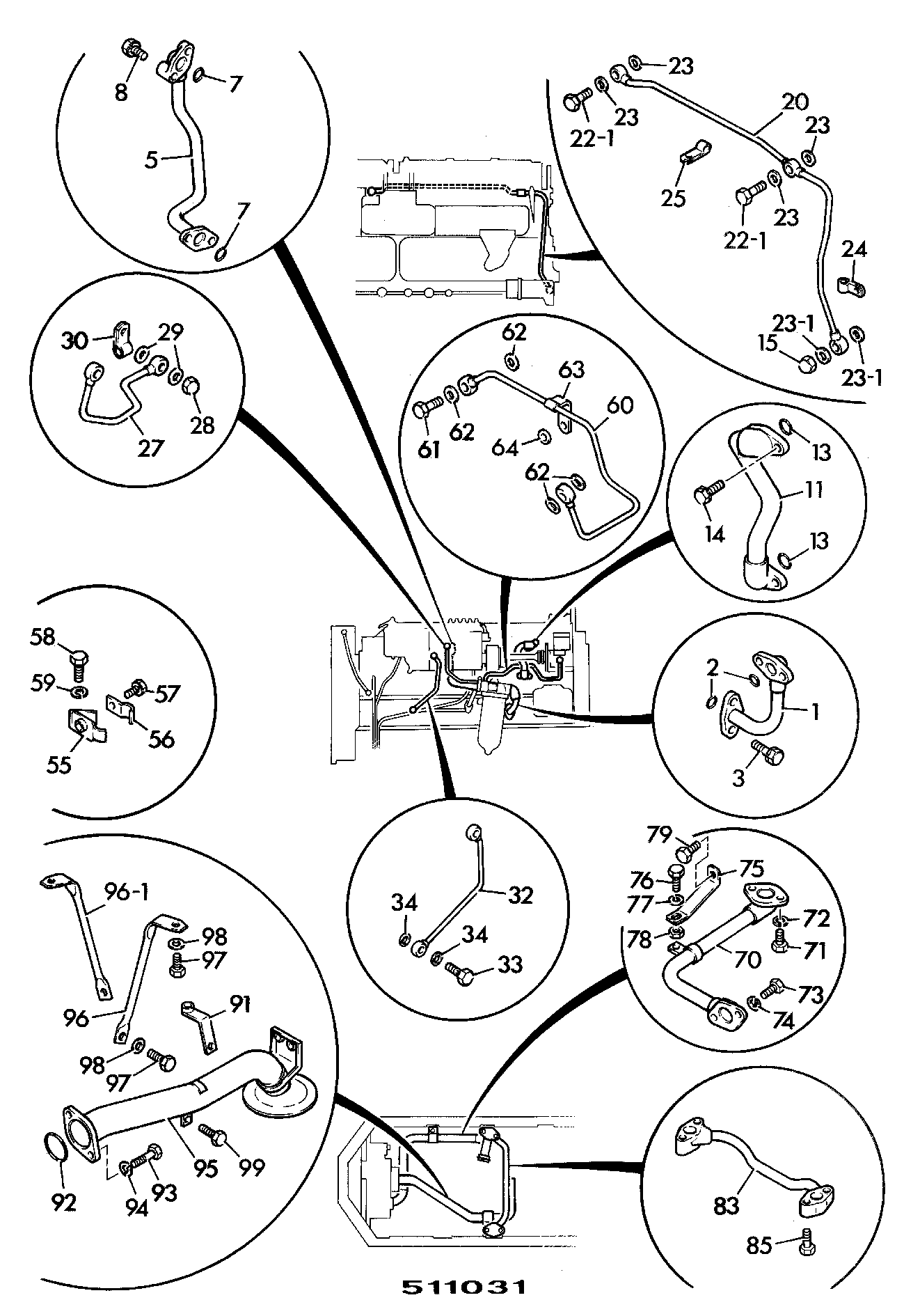 Болт 0168060550 JCB