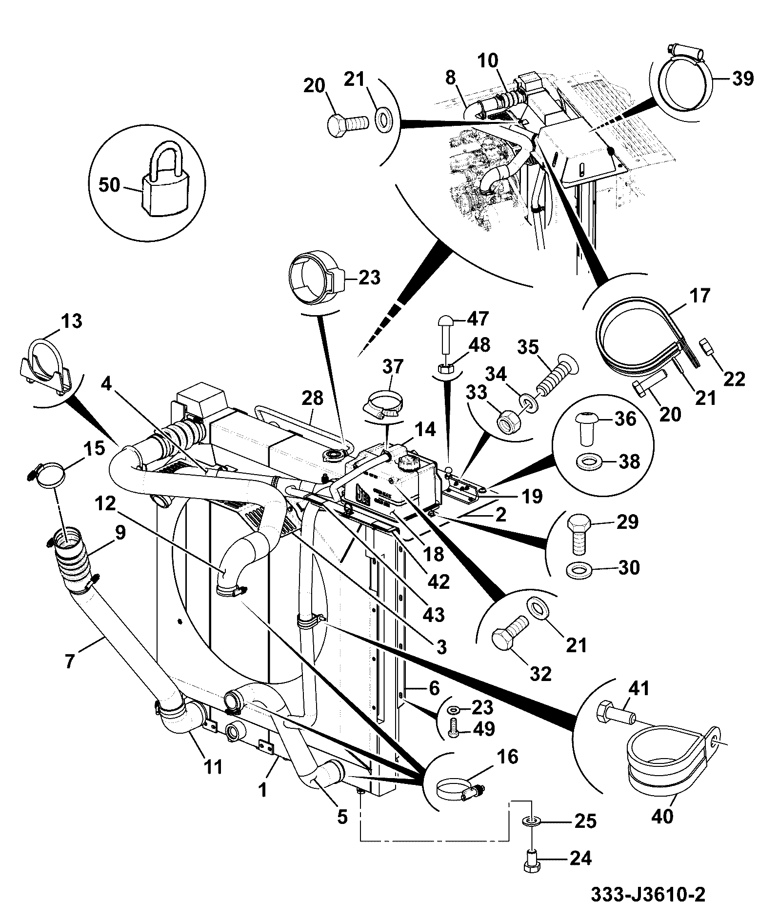 Комплект 340/00700 JCB