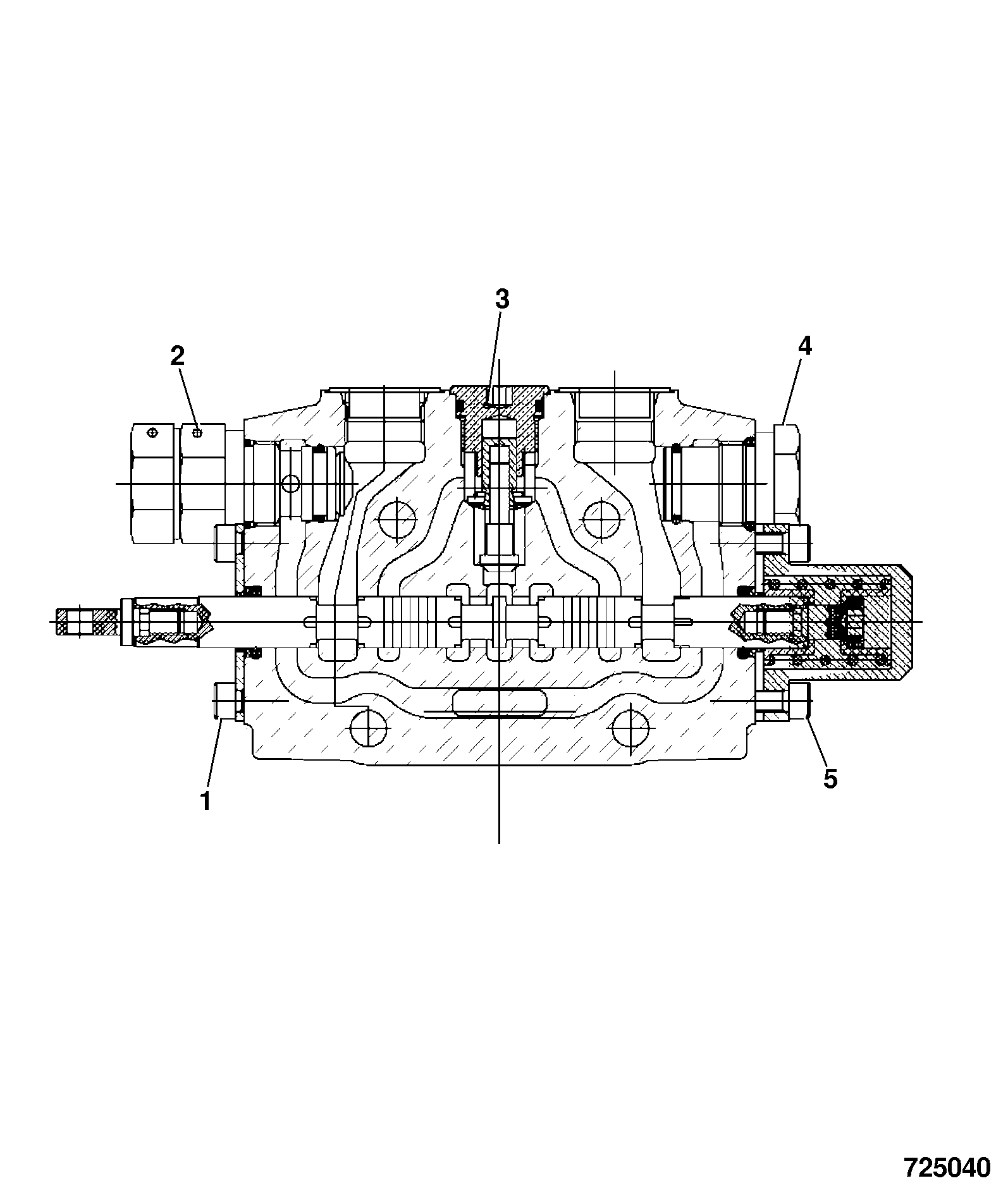 Клапан 25/221415 JCB
