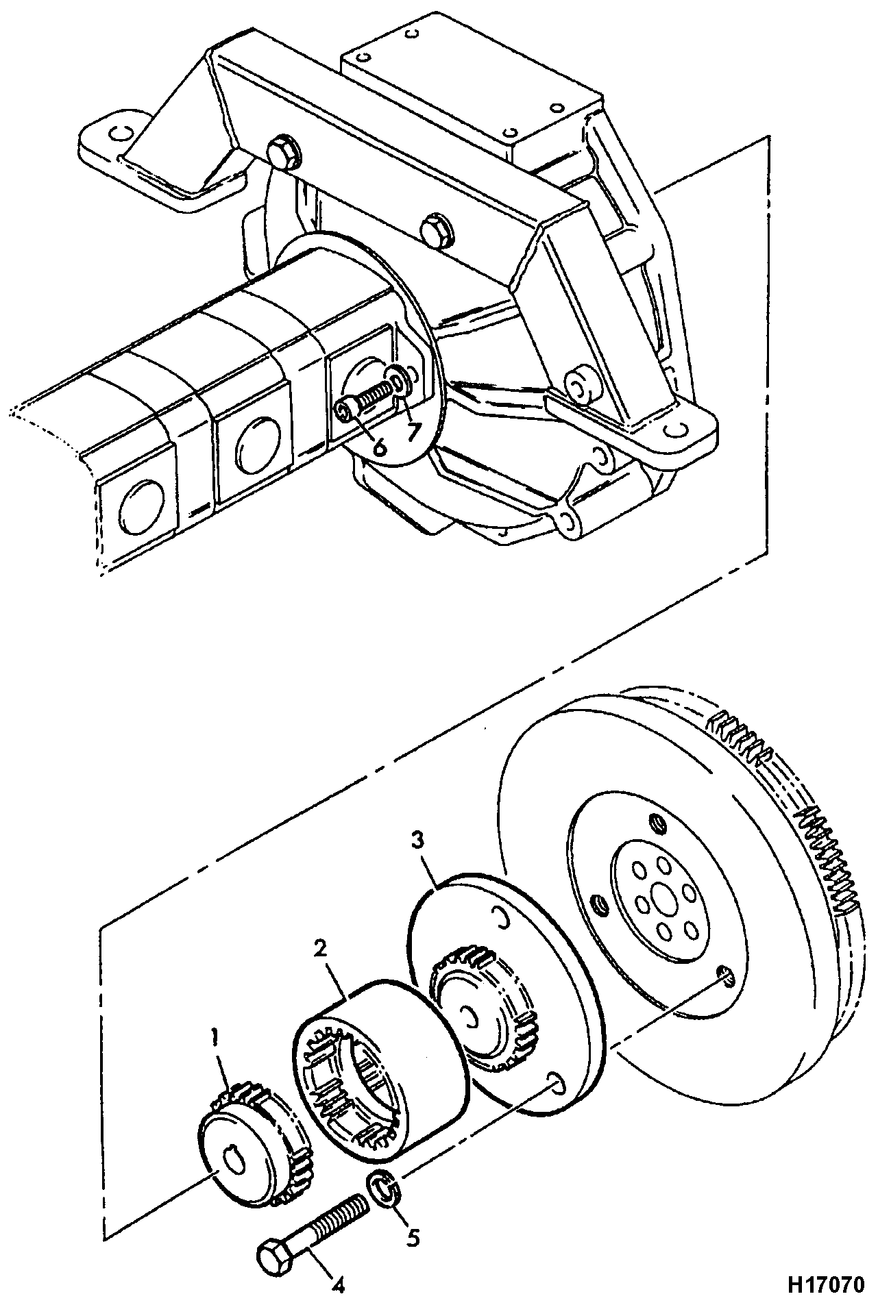 Муфта 232/40207 JCB