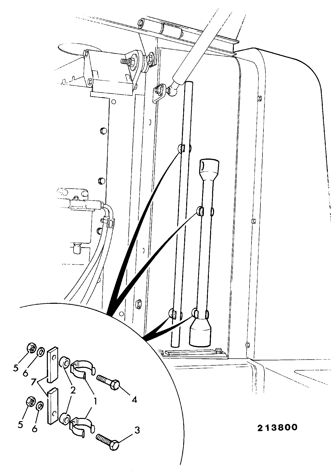 гайка 1358/0203Z JCB