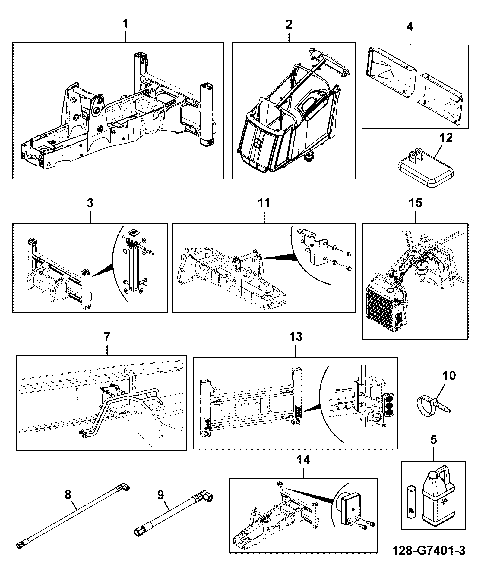Установка 126/01951 JCB