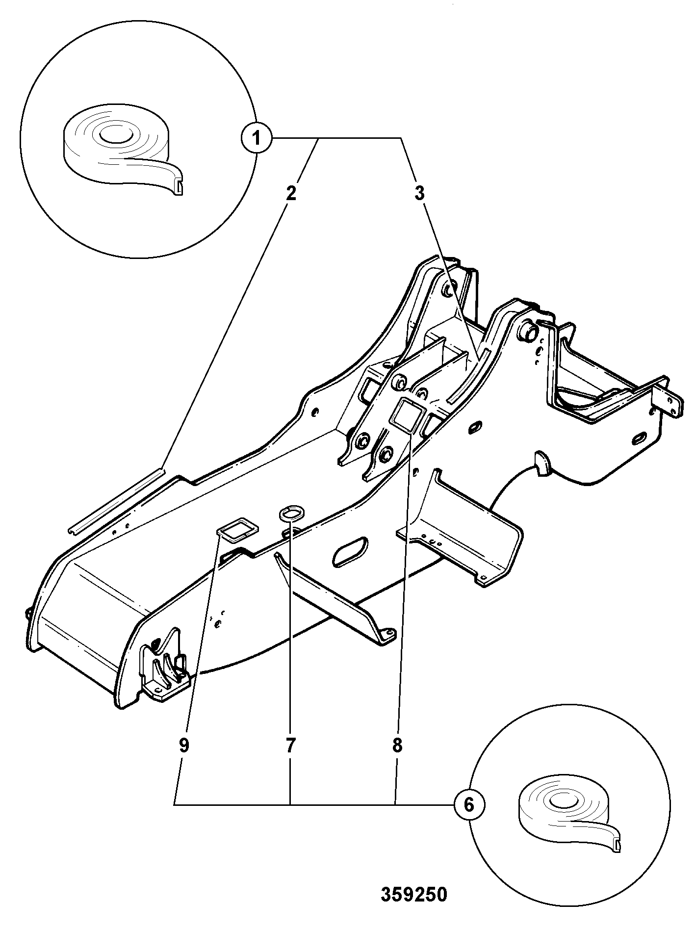Планка 926/22800 JCB