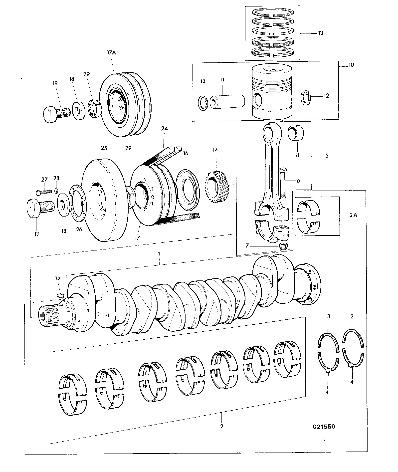 комплект-подшипник 02/192040 JCB