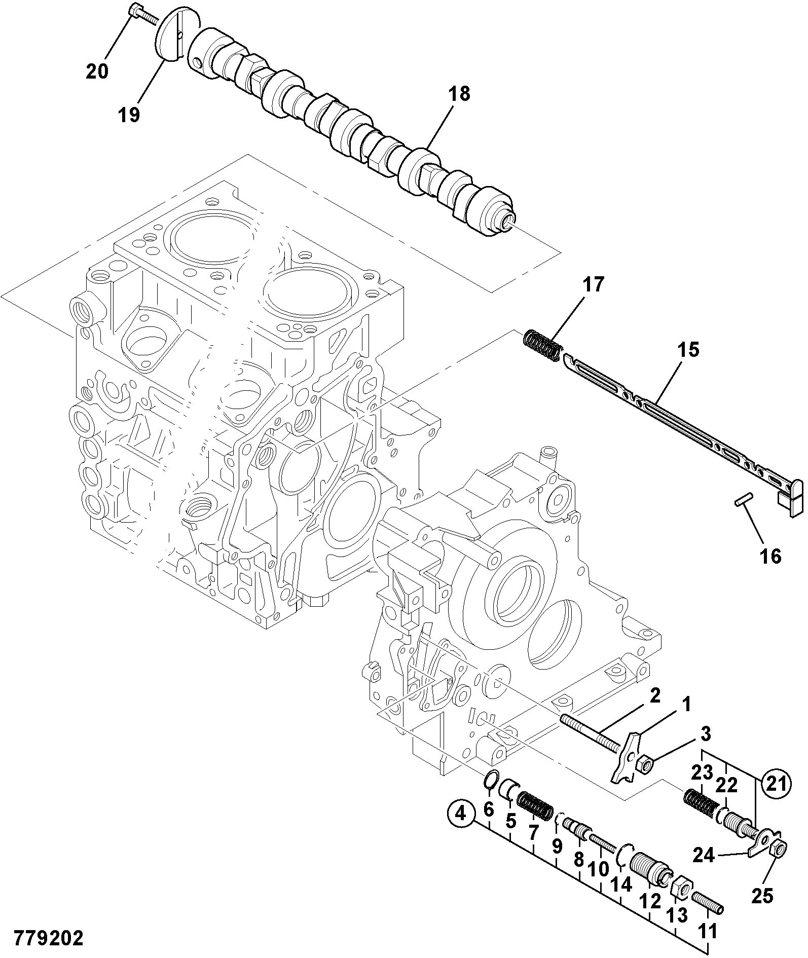 палец 02/930146 JCB