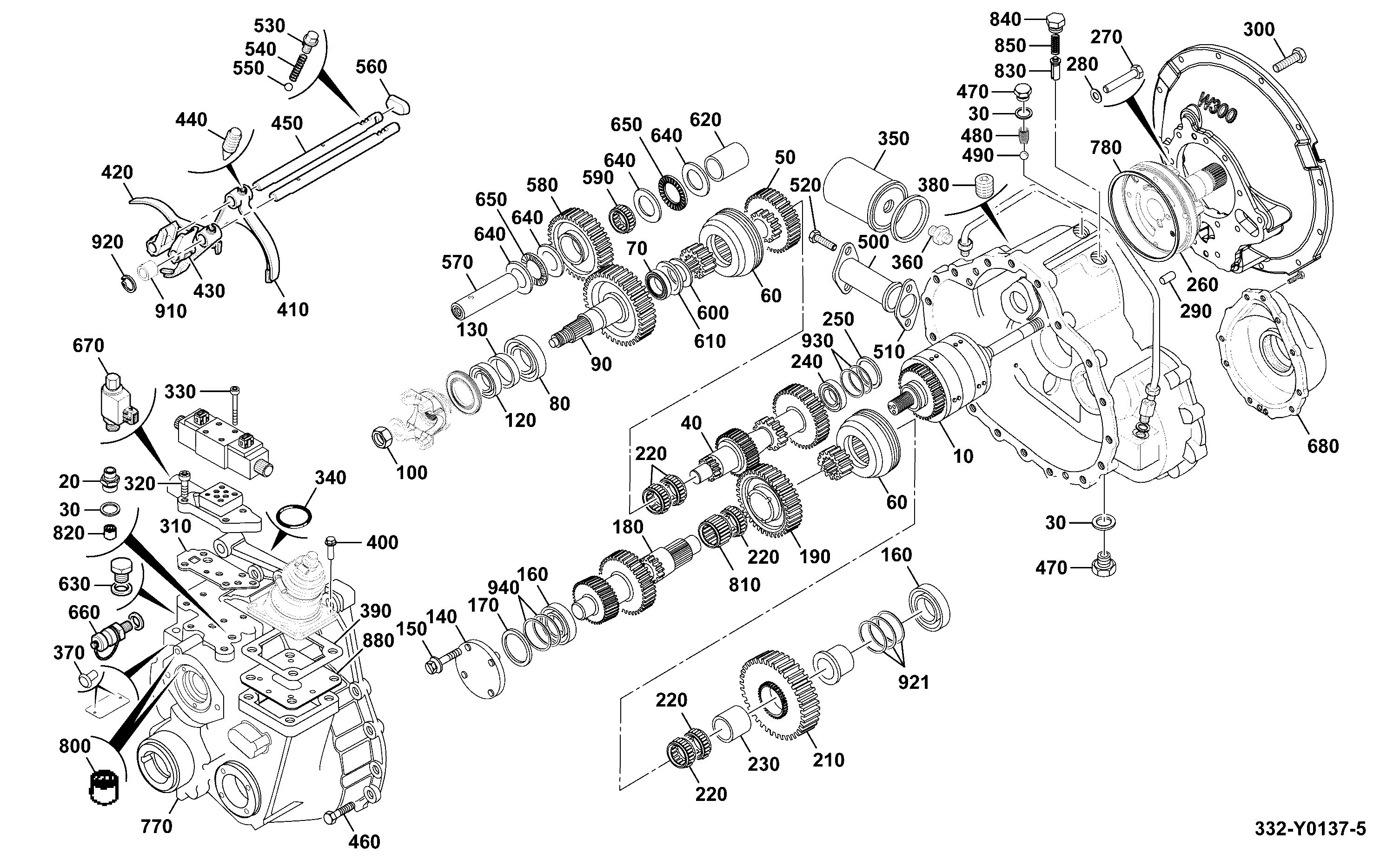 Корпус 439/00084 JCB