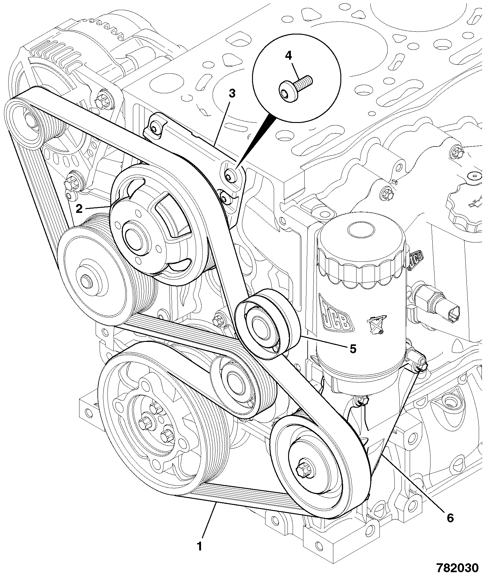 Установка 128/C8209 JCB