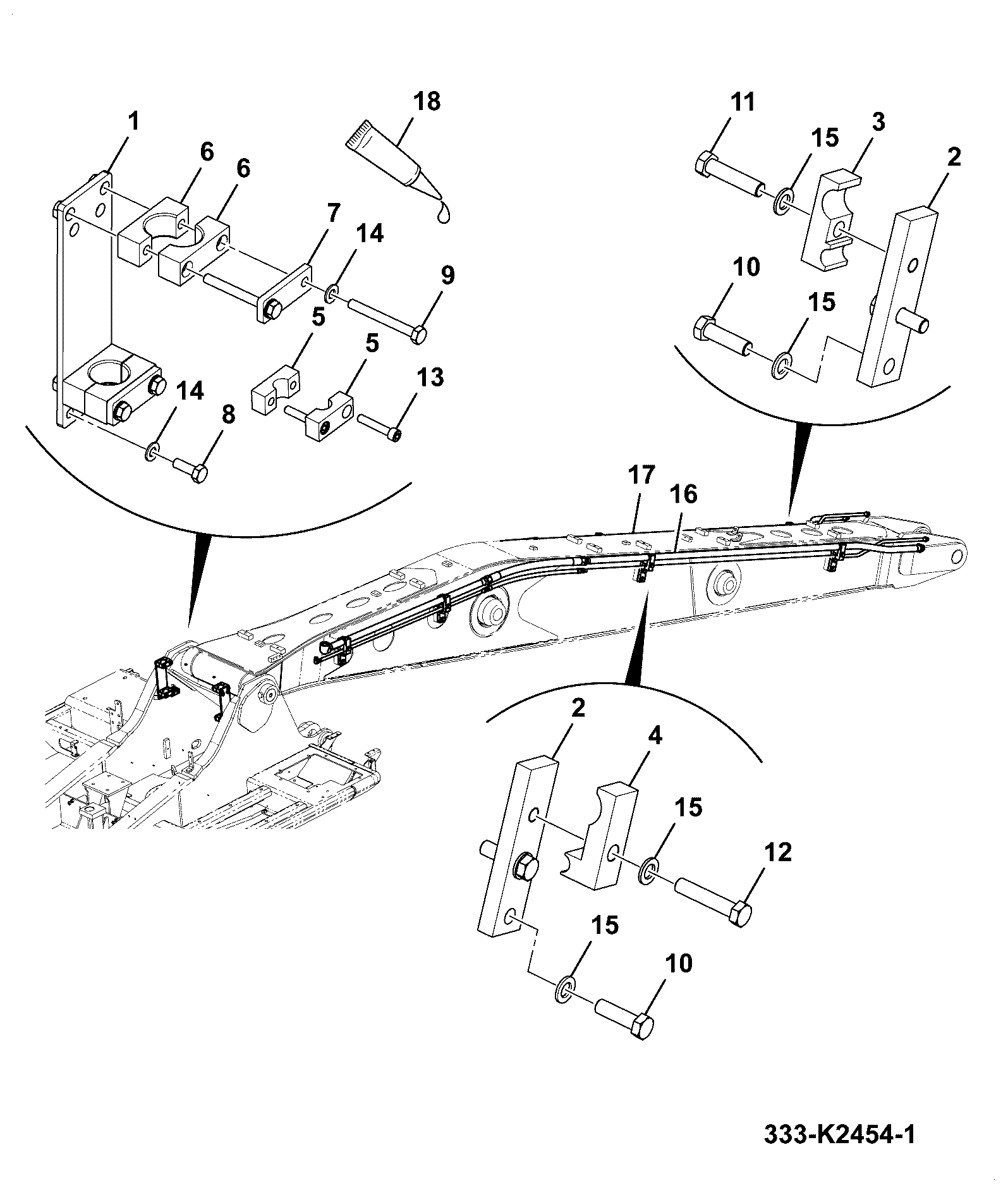 Сборка 332/J0699 JCB