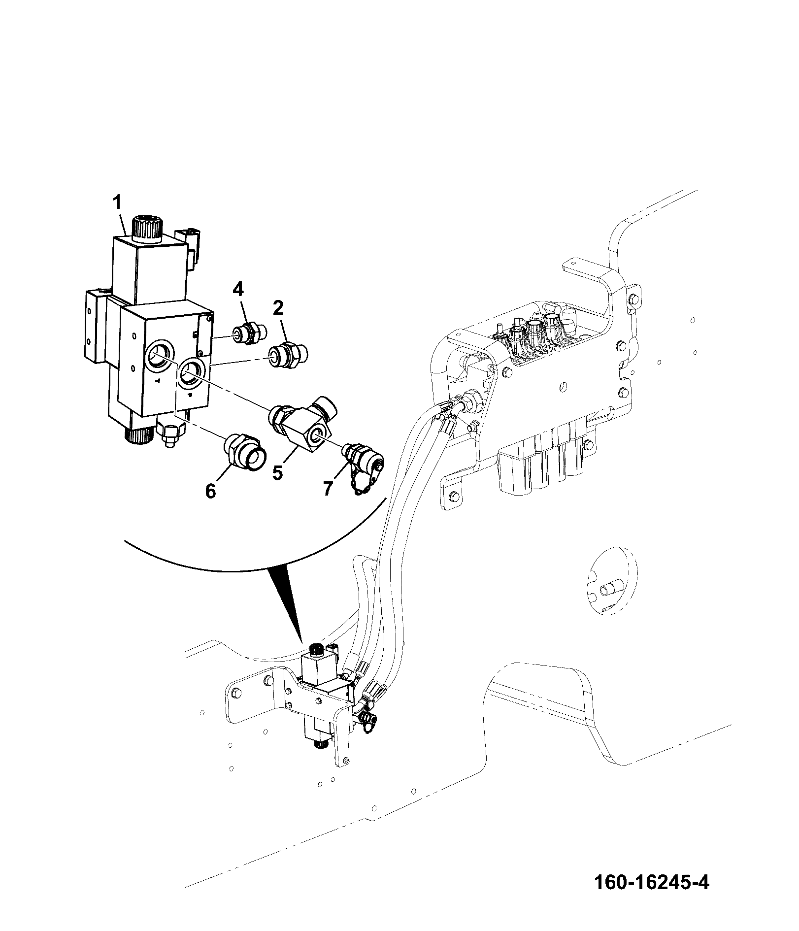 Клапан 333/C0834 JCB