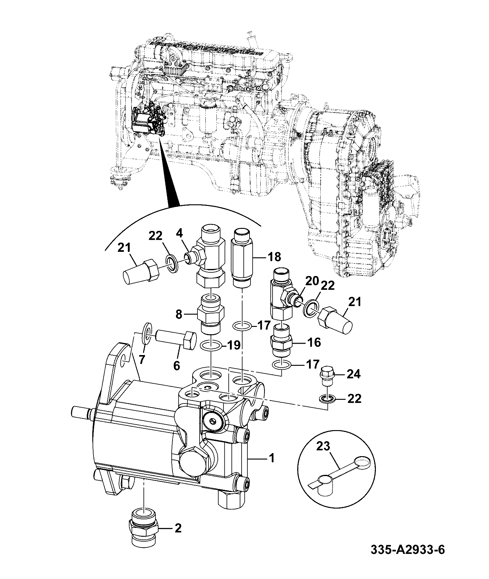 Пробка 03/305065 JCB