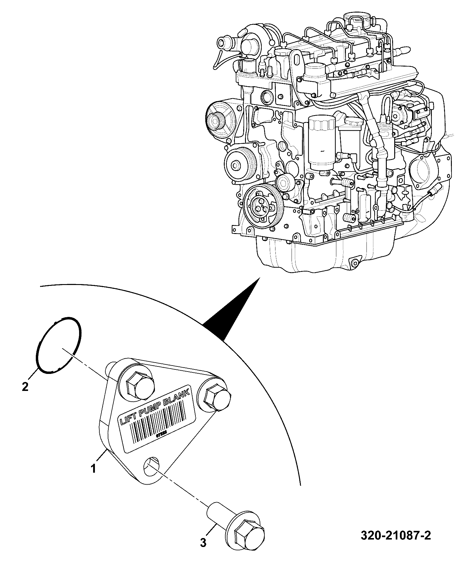 Пластина 320/07332 JCB
