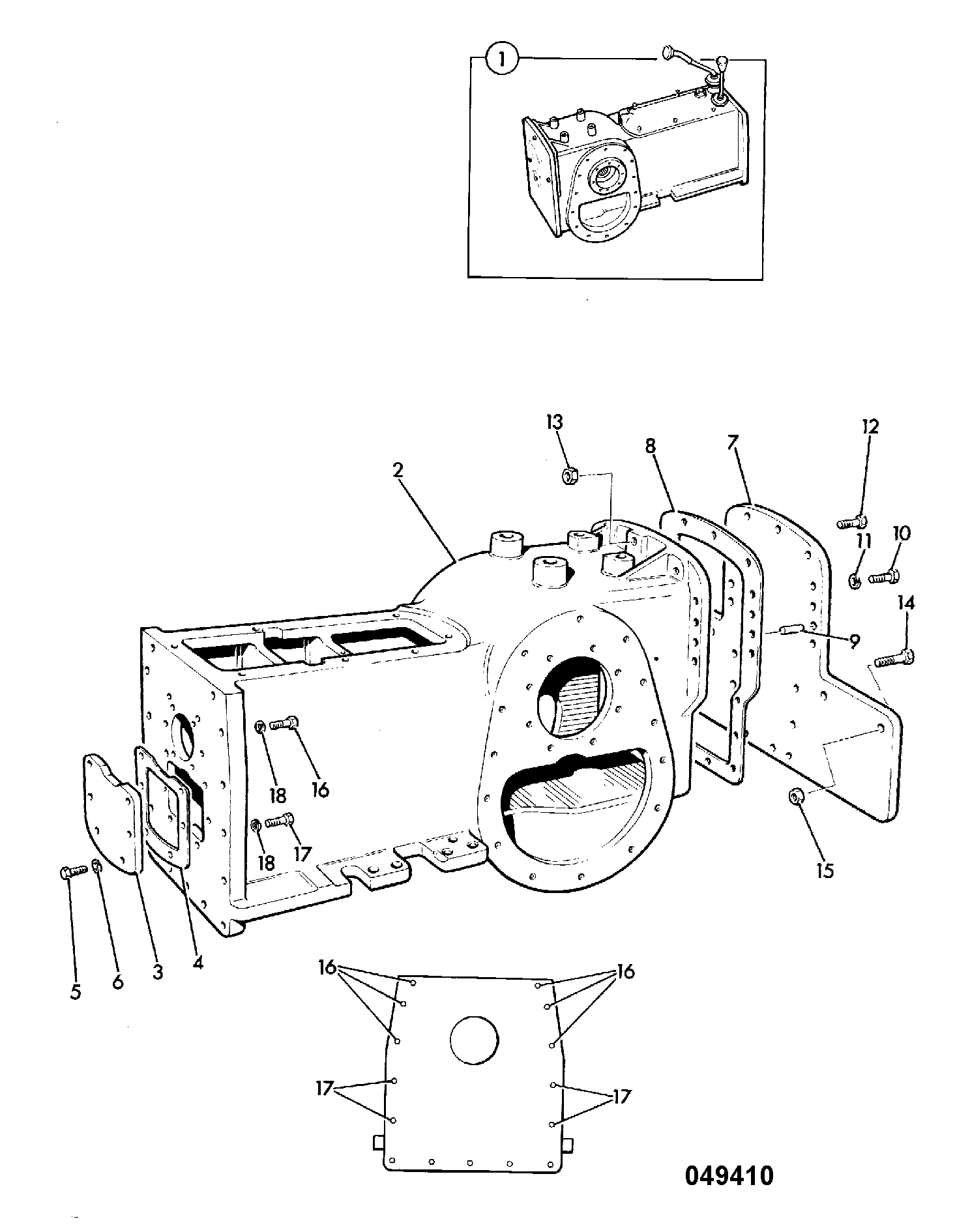 Коробка передач ATJ7955 JCB