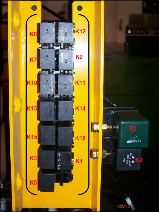 Реле 115-C10056 JCB