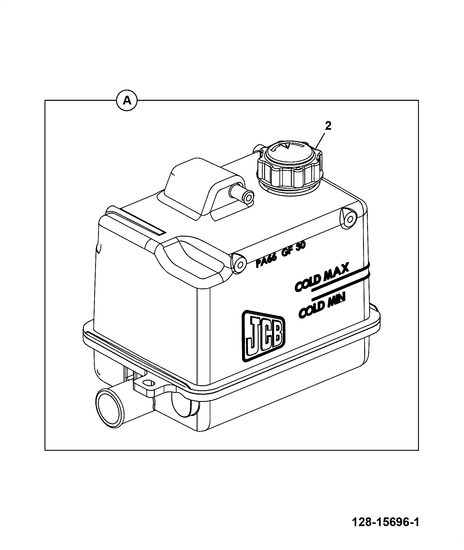 Бак 346/90020 JCB