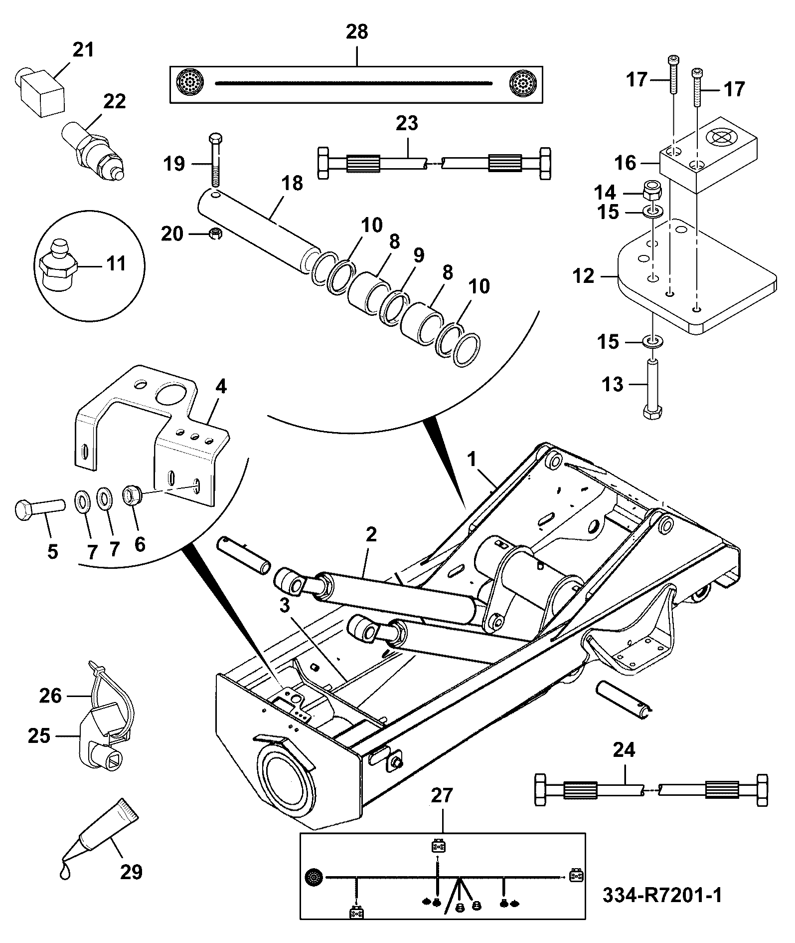 Сборка 333/U0993 JCB