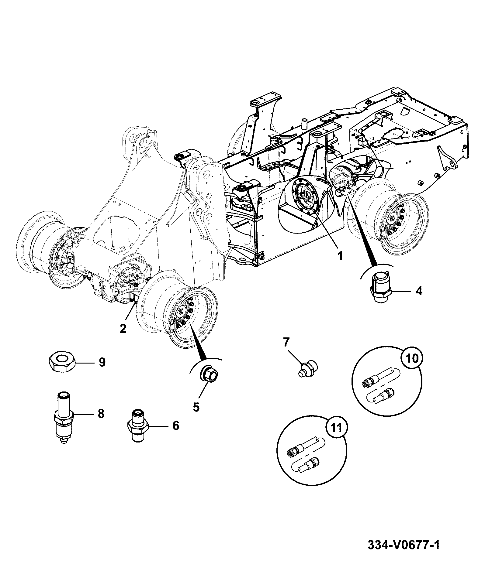 Сборка 334/V0678 JCB