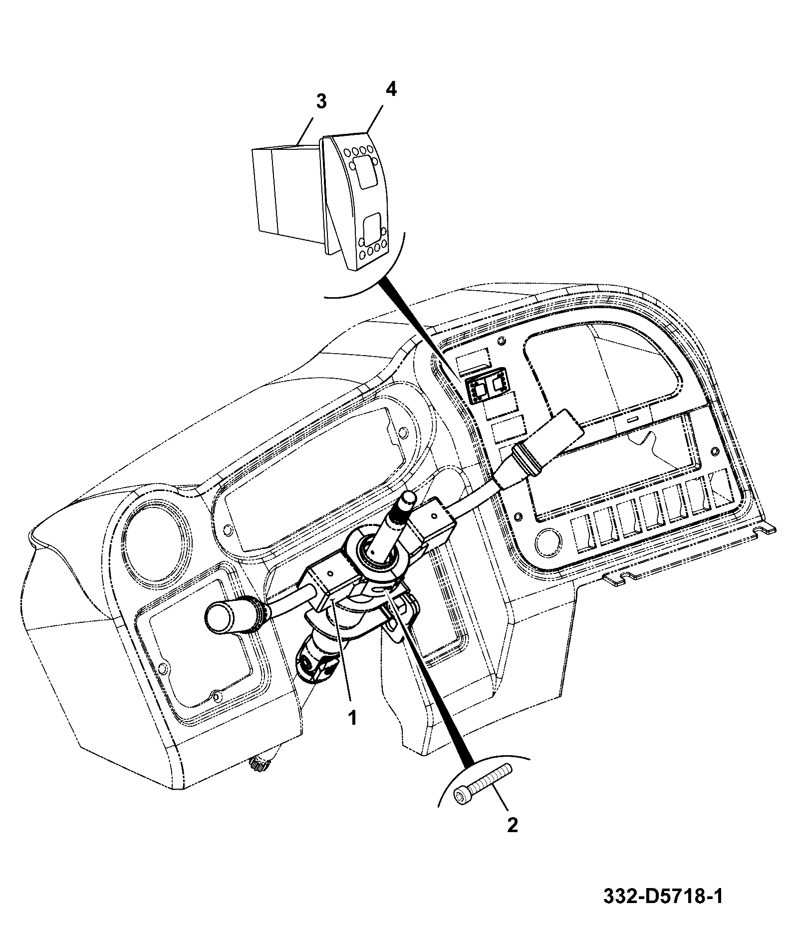 Привод 701/F8581 JCB