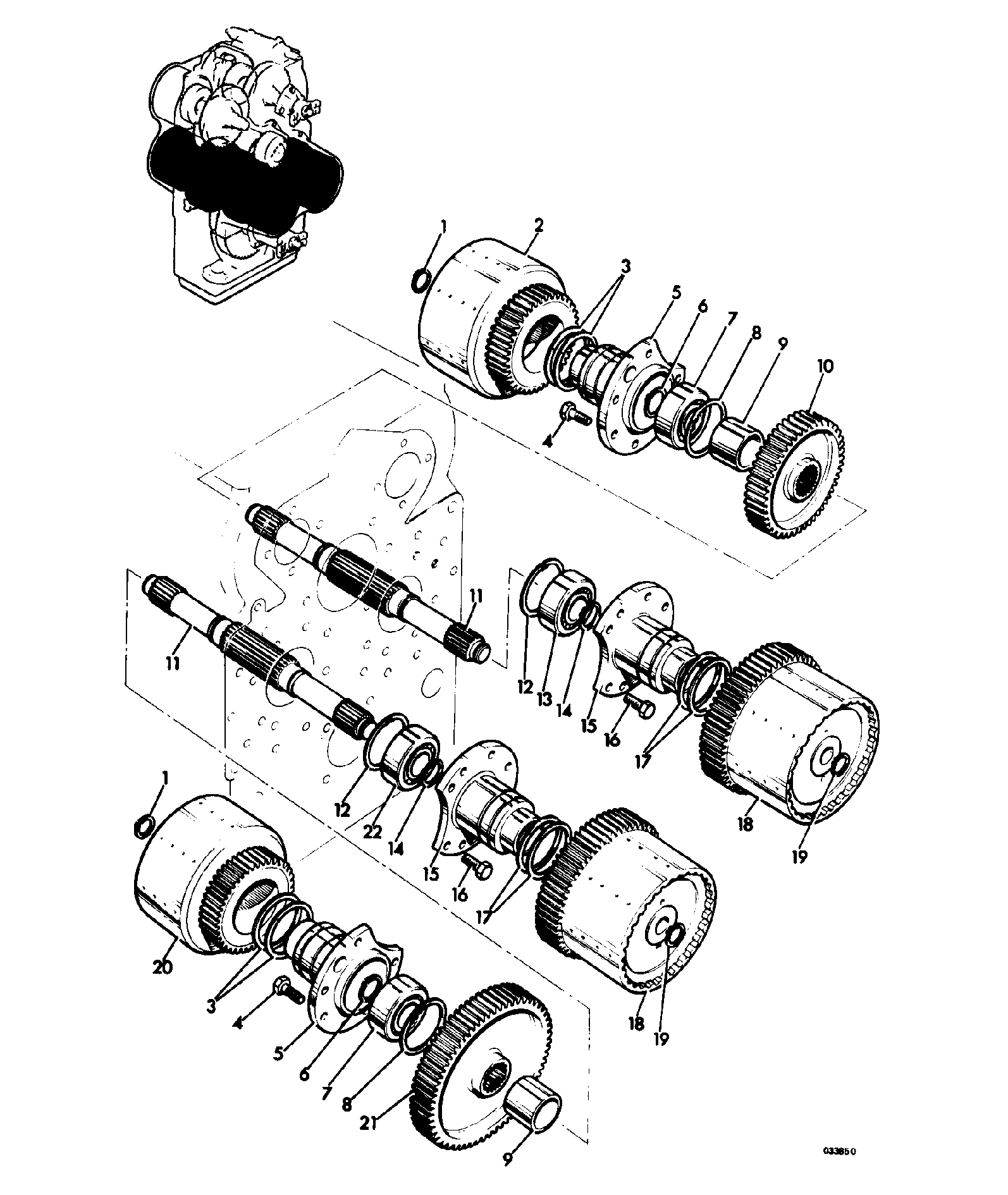 распорка 217559 JCB