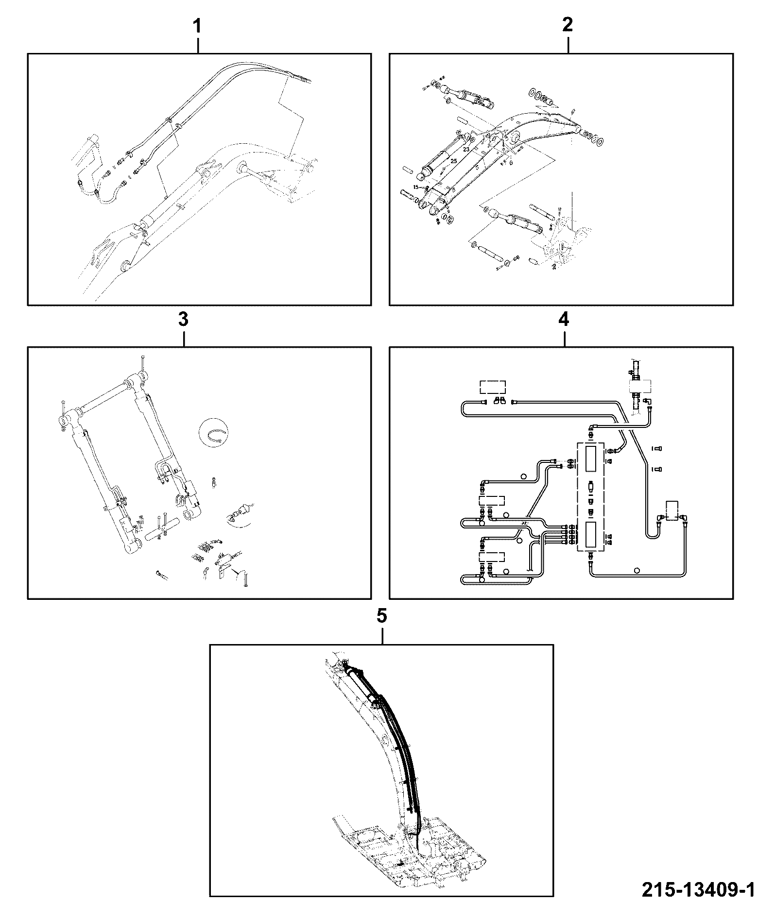 Контур 215/12385 JCB