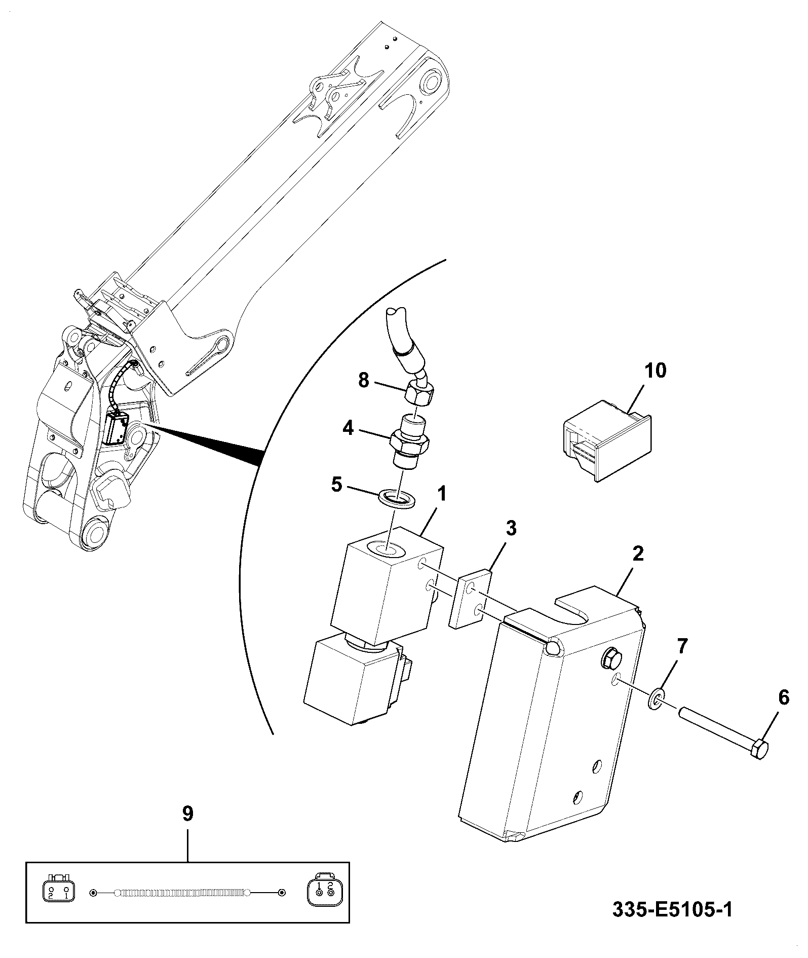 Шланг 333/R3797 JCB
