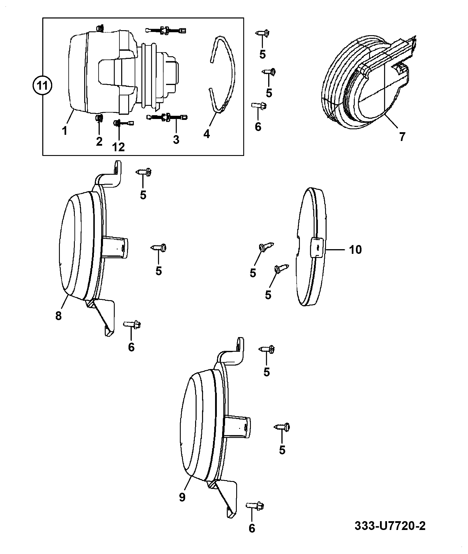 Хомут 333/Z1503 JCB