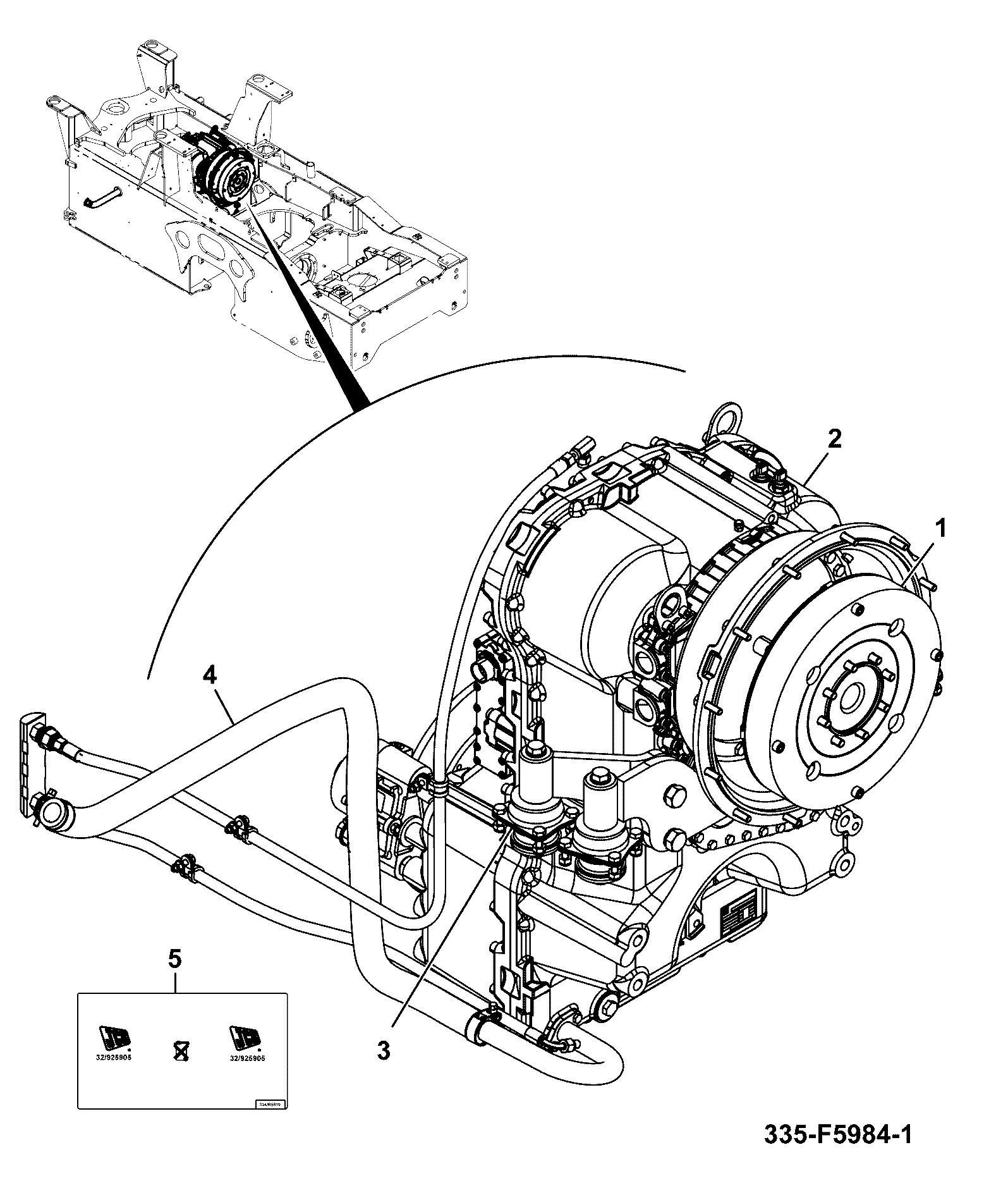 Сборка 334/R0560 JCB