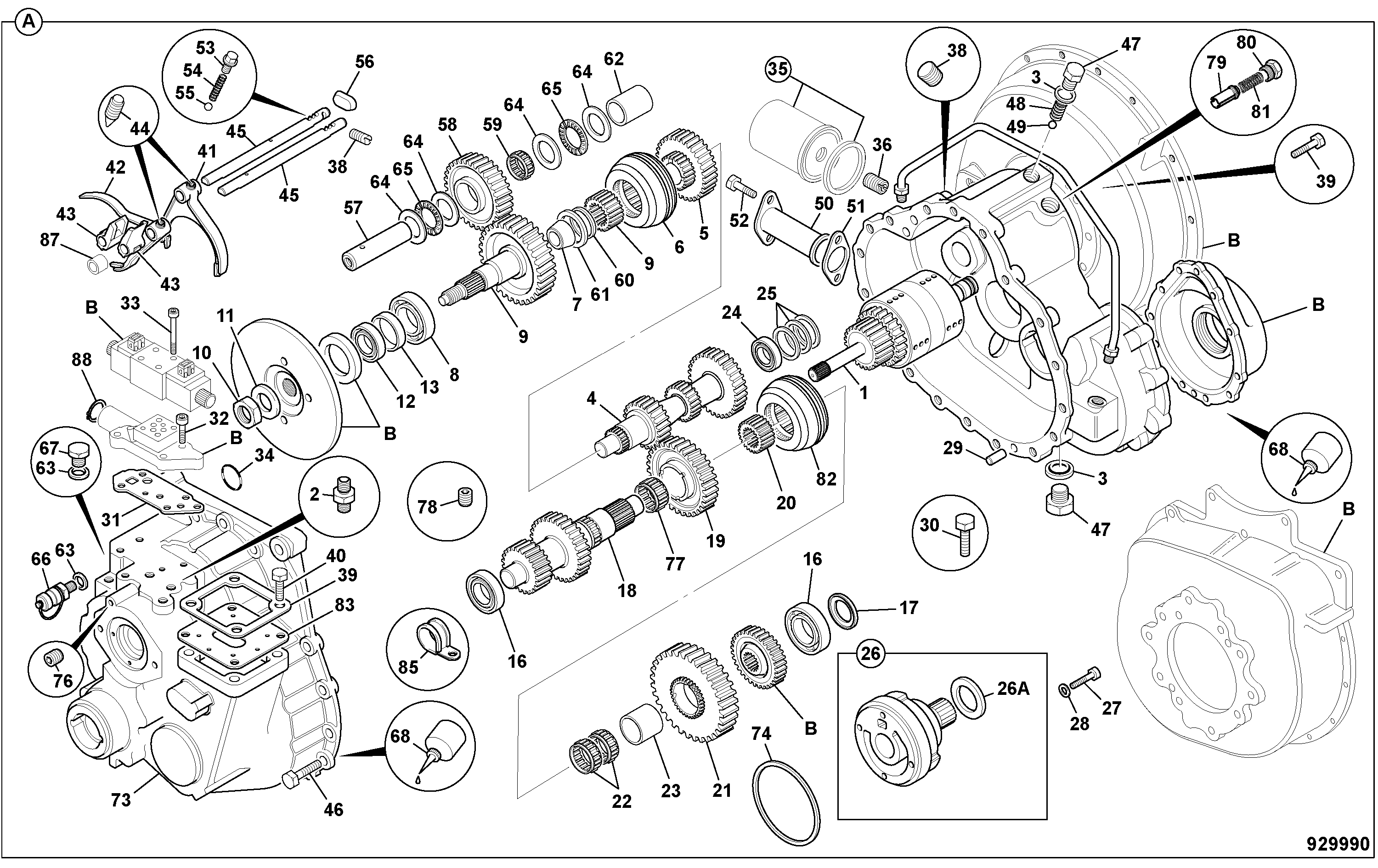 Кожух 459/30435 JCB