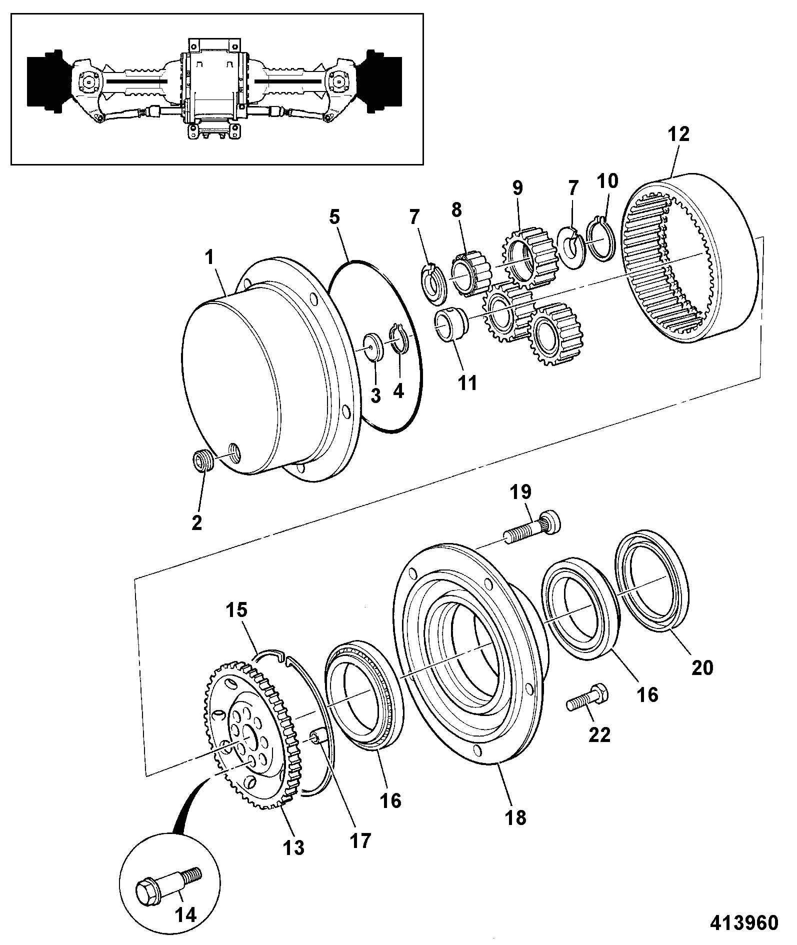 Колесо 440/00718 JCB