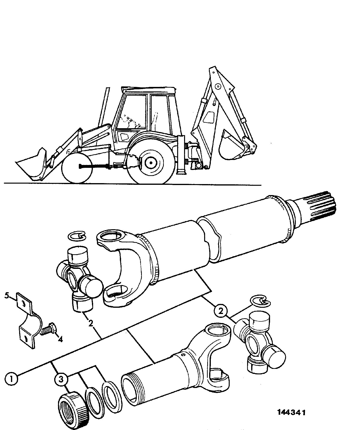 комплект-крестовина 914/56401 JCB