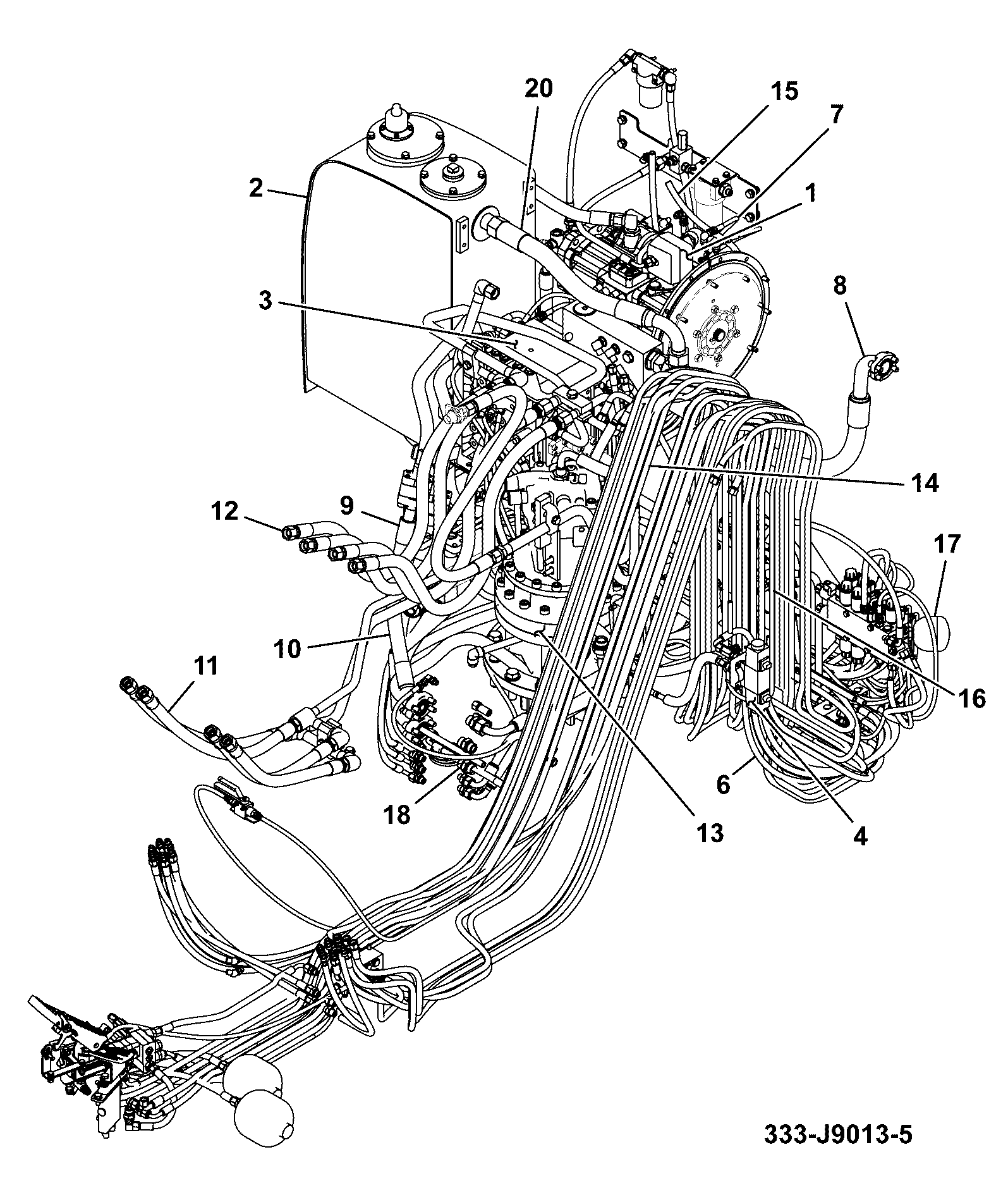 Контур 333/K7944 JCB