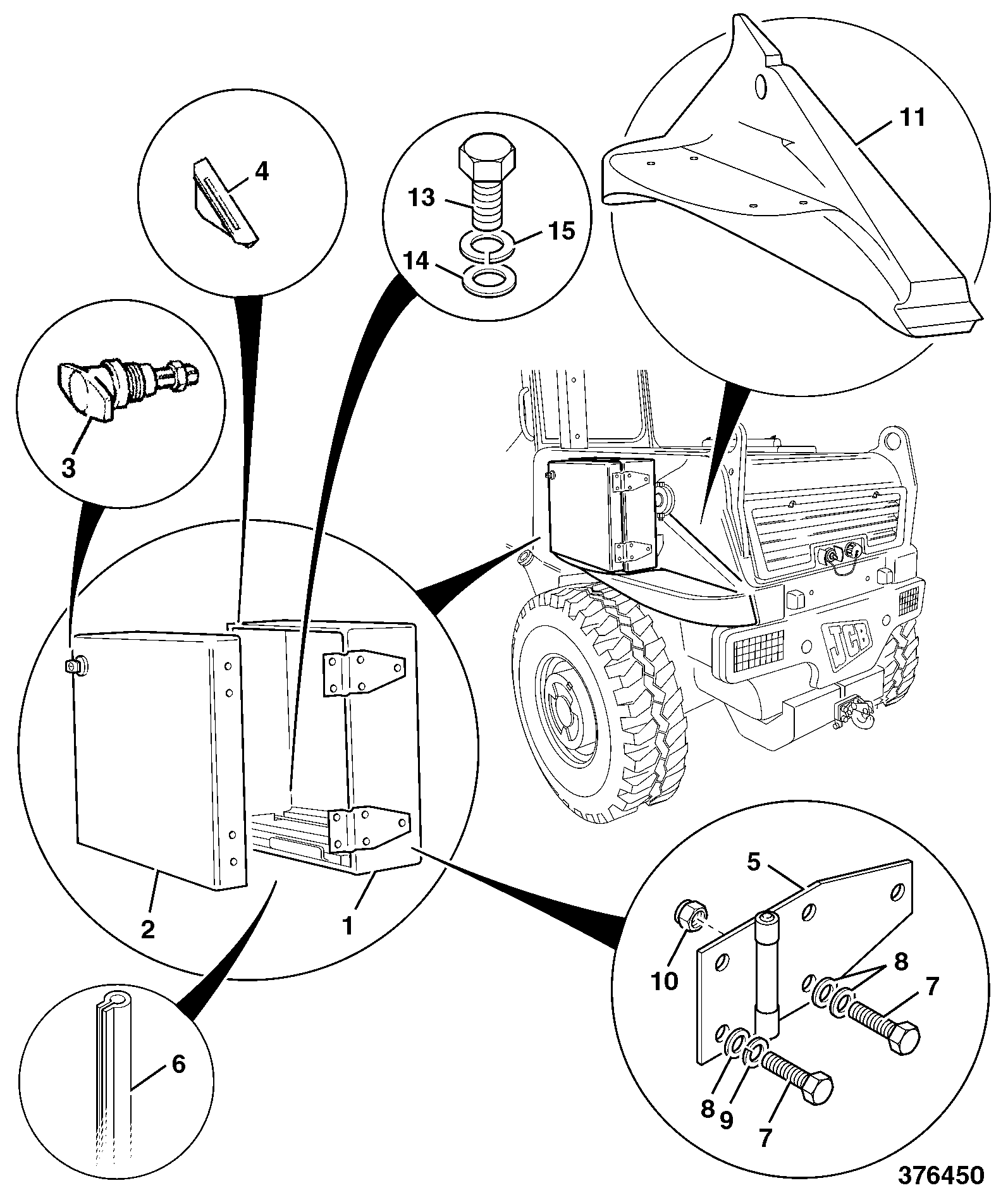 пластина 331/27134 JCB