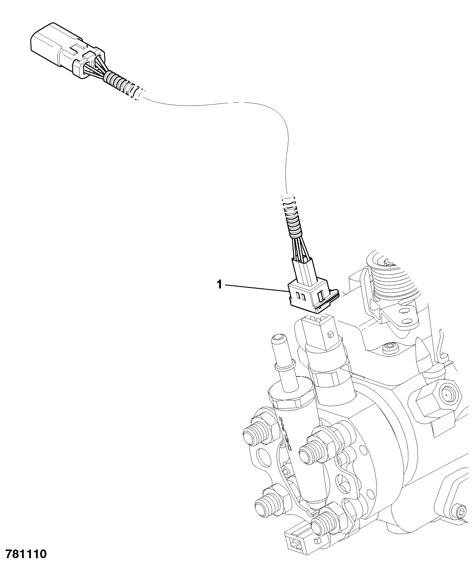Жгут проводов 721/11872 JCB
