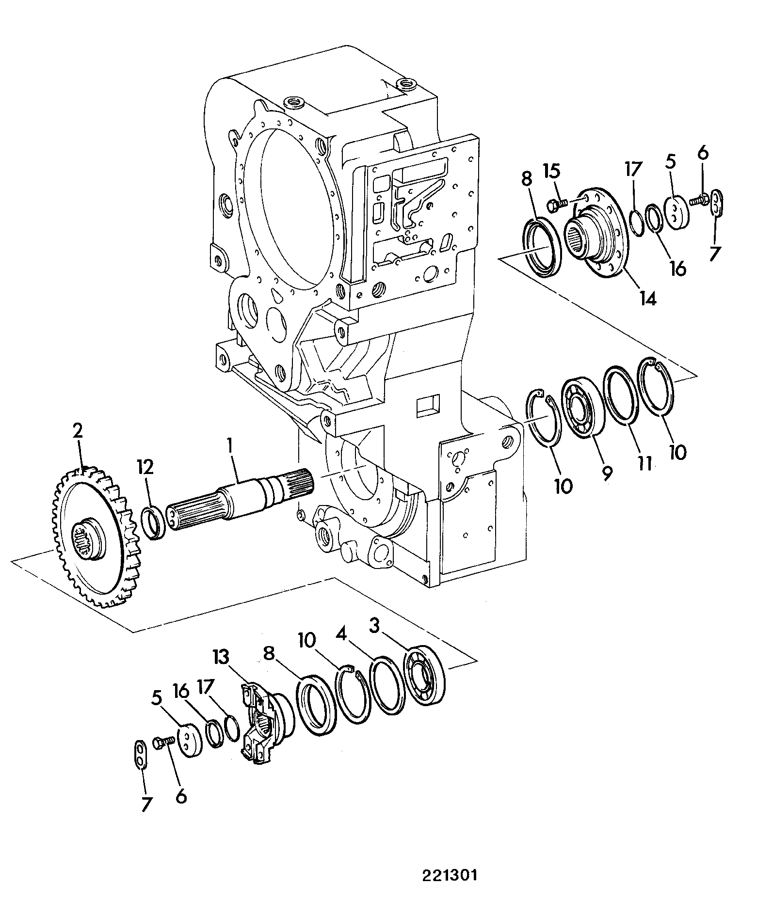 Распорка 04/800463 JCB