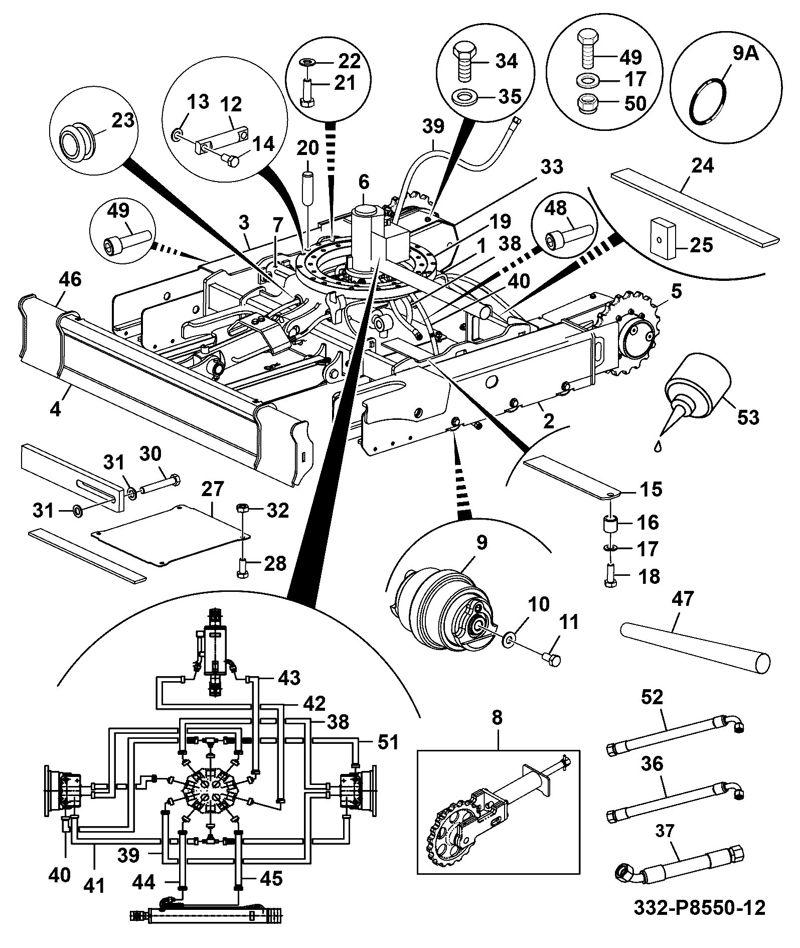 Уплотнение 231/98051 JCB