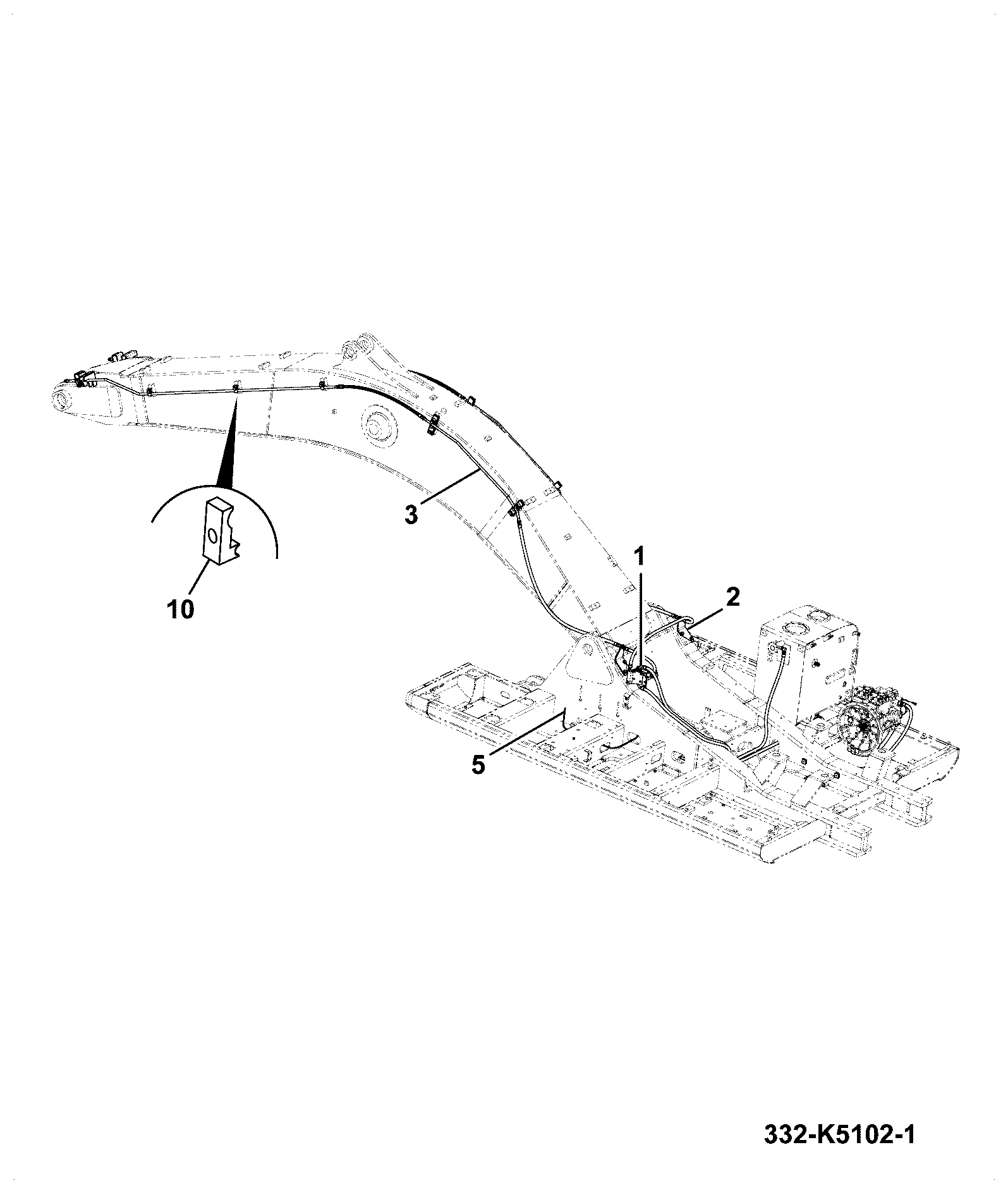 Хомут 215/13644 JCB