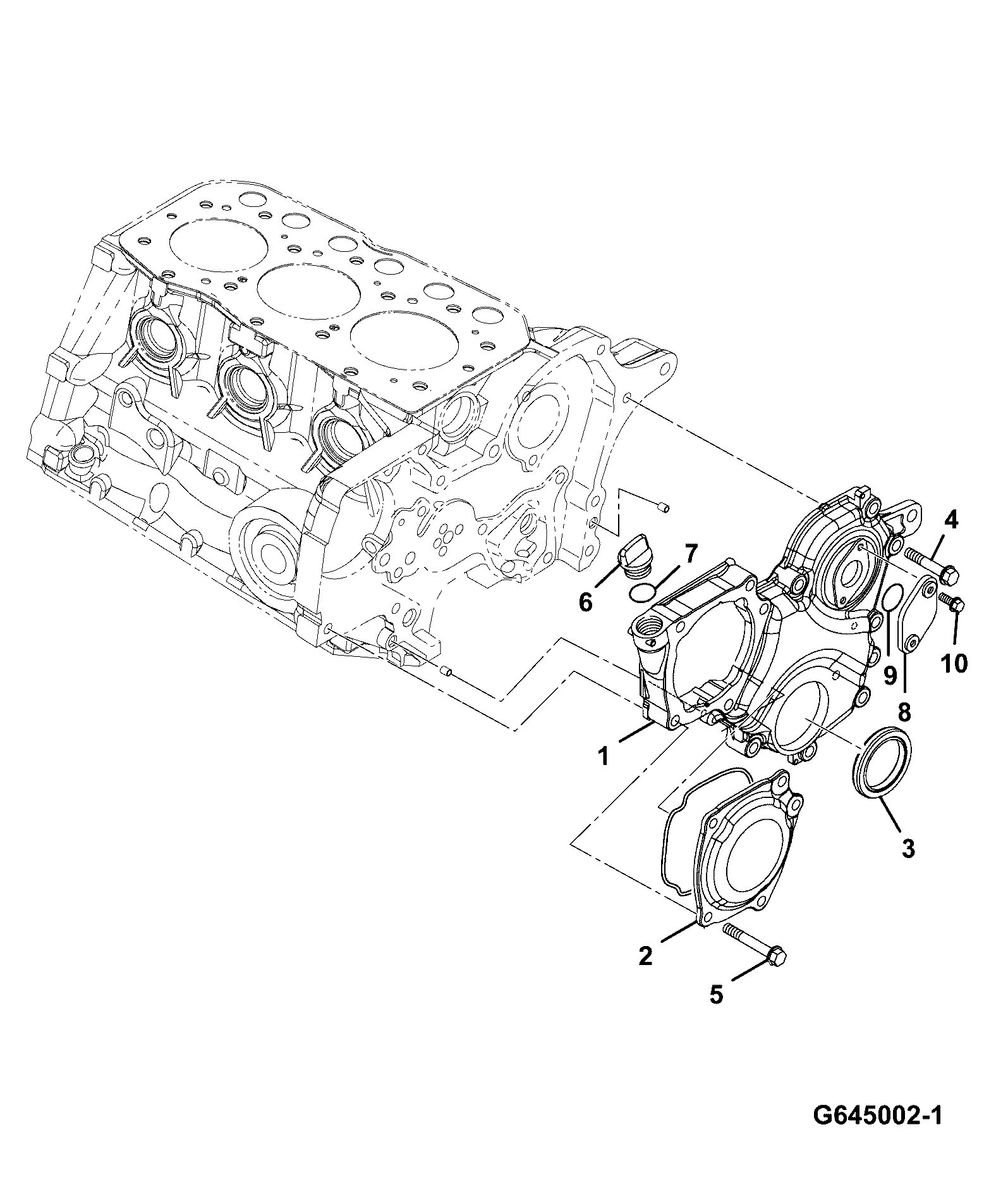 Корпус 333/C1864 JCB