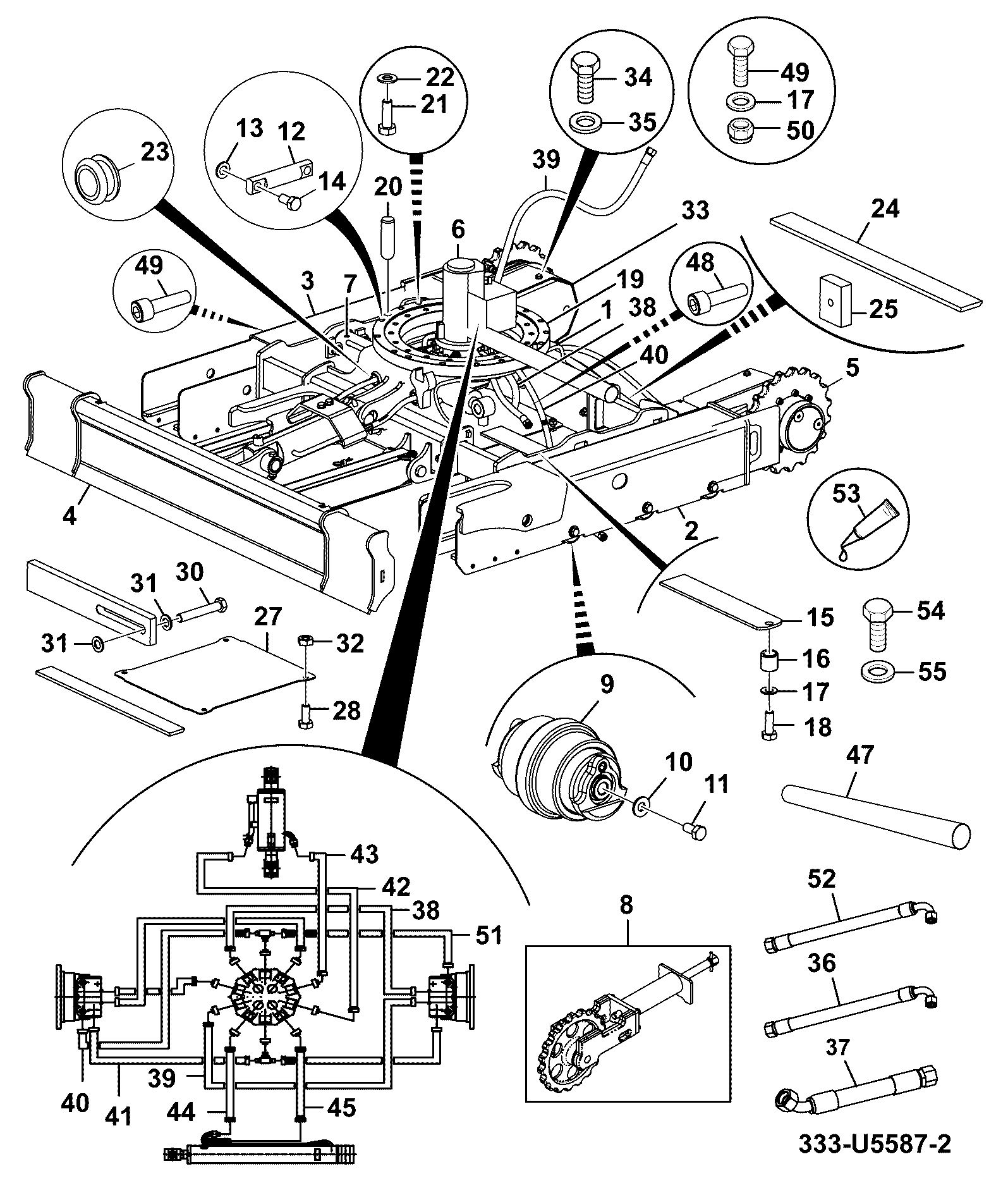 накладка 331/42828 JCB
