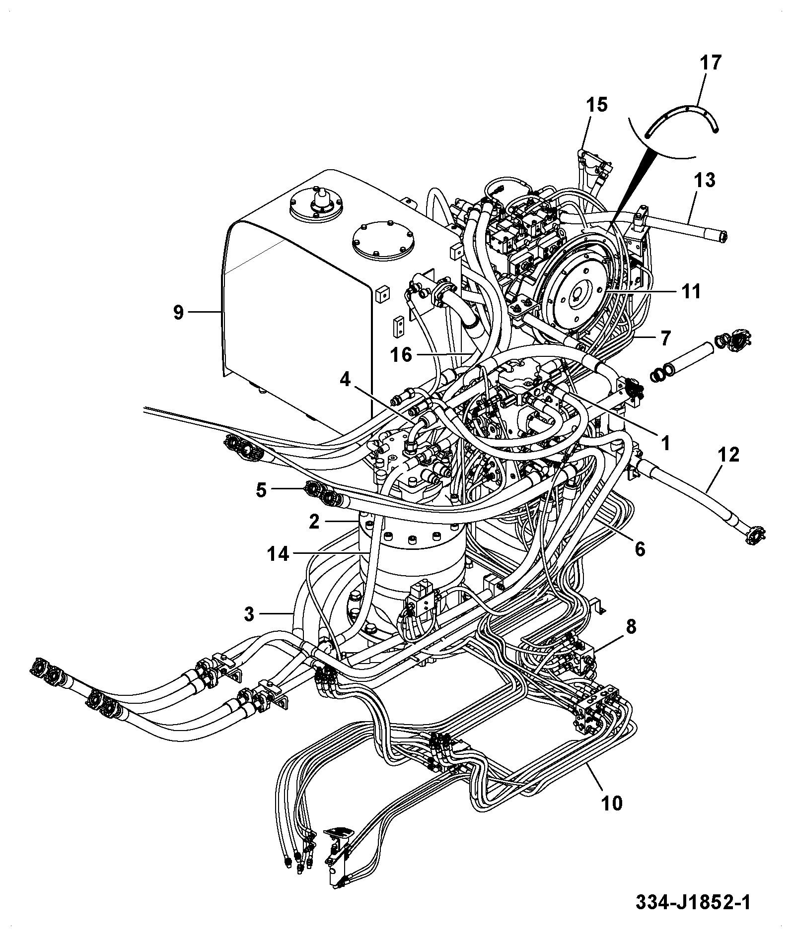 Контур 332/K6947 JCB