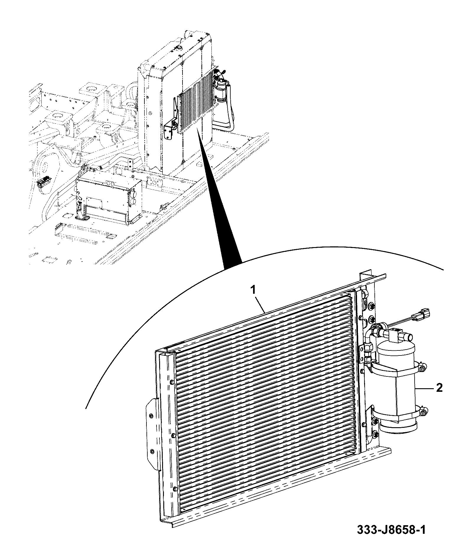 Конденсатор 333/J8652 JCB