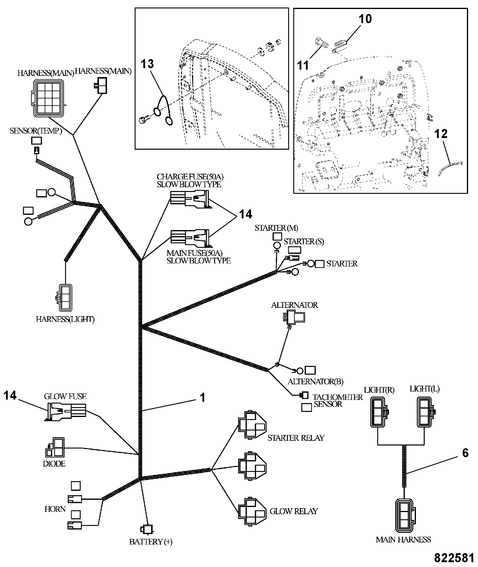 Хомут 353/02231 JCB