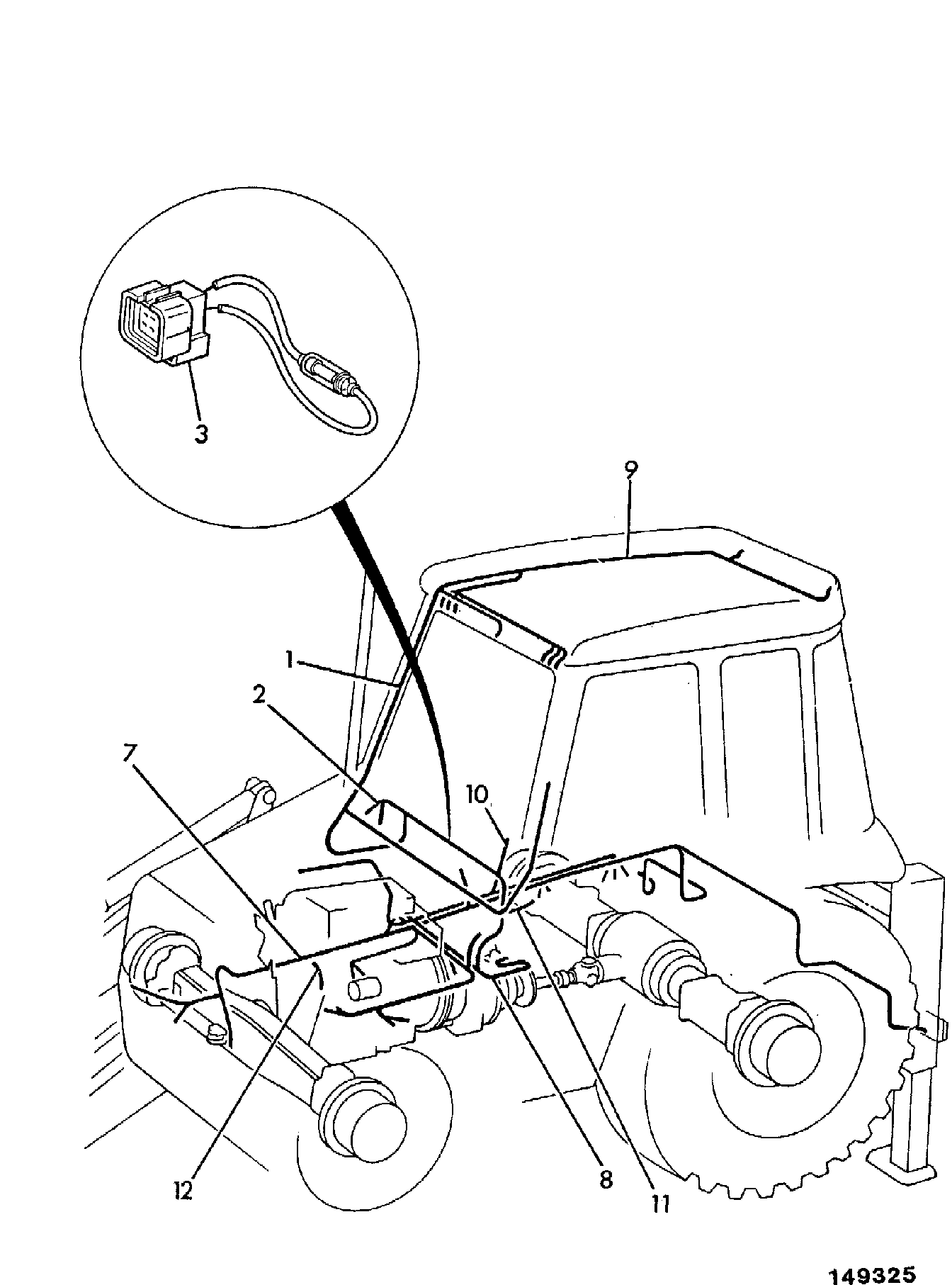 Жгут проводов 719/72400 JCB
