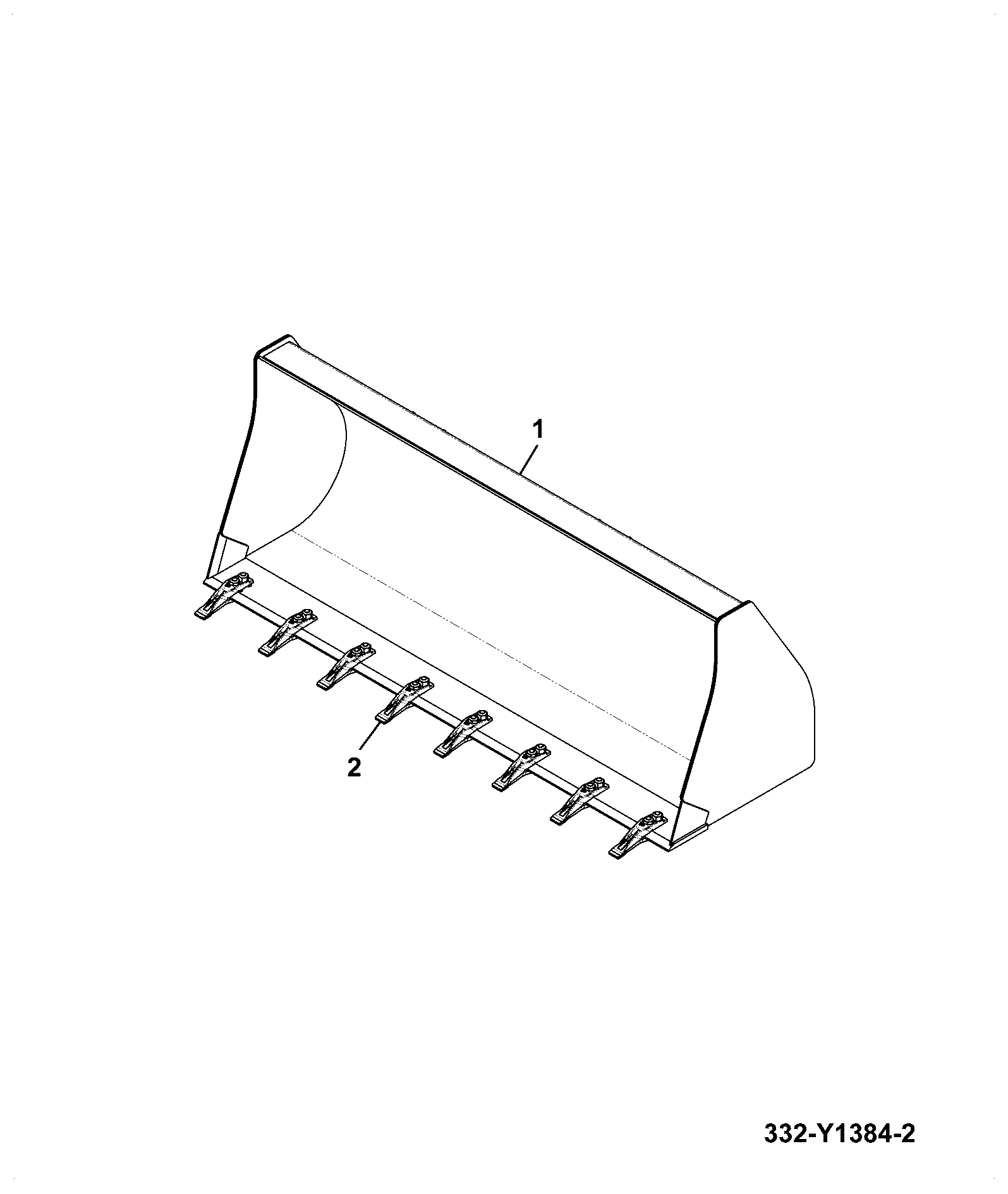 Опорная пластина 40/302244 JCB
