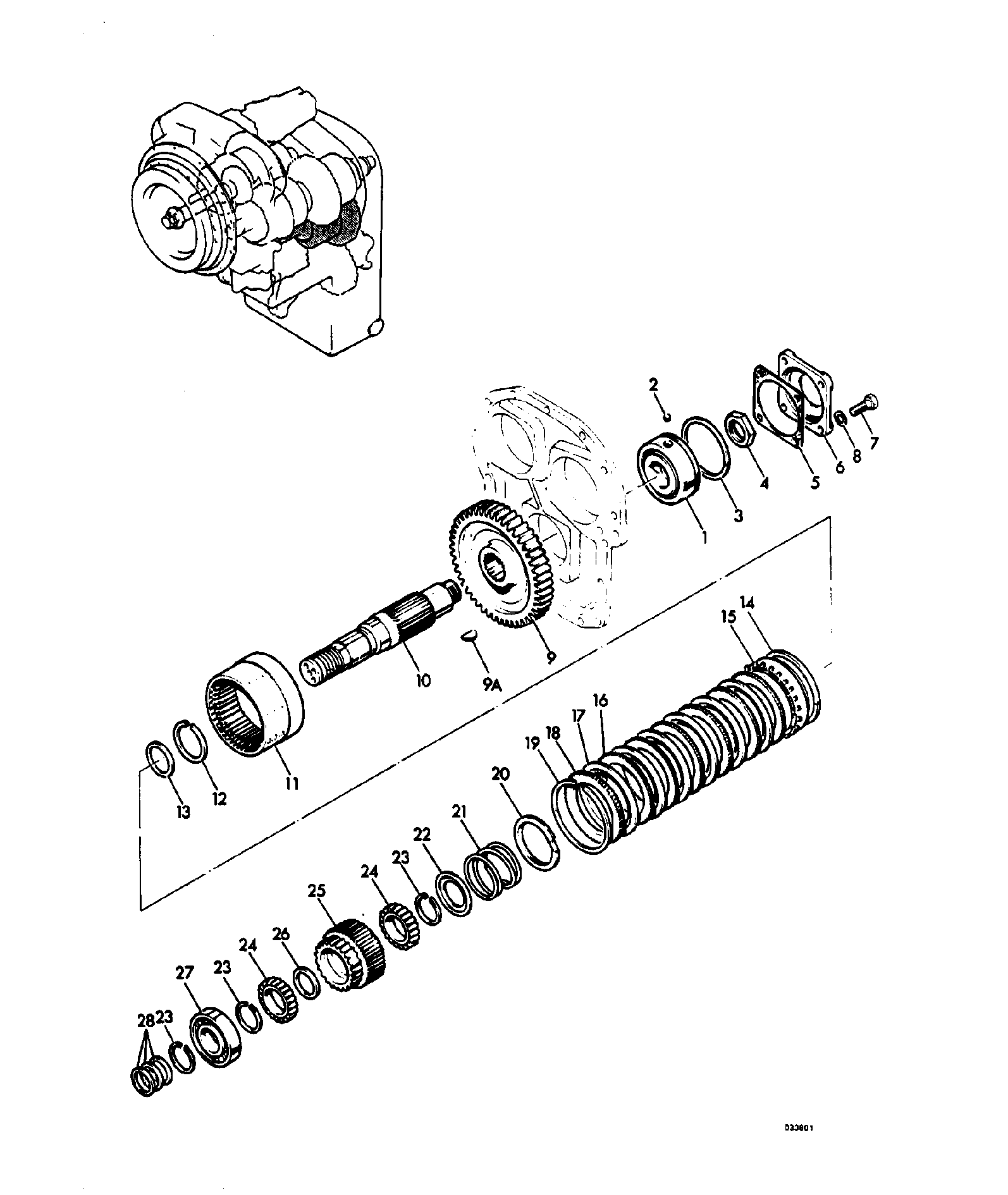 Кольцо 224065 JCB