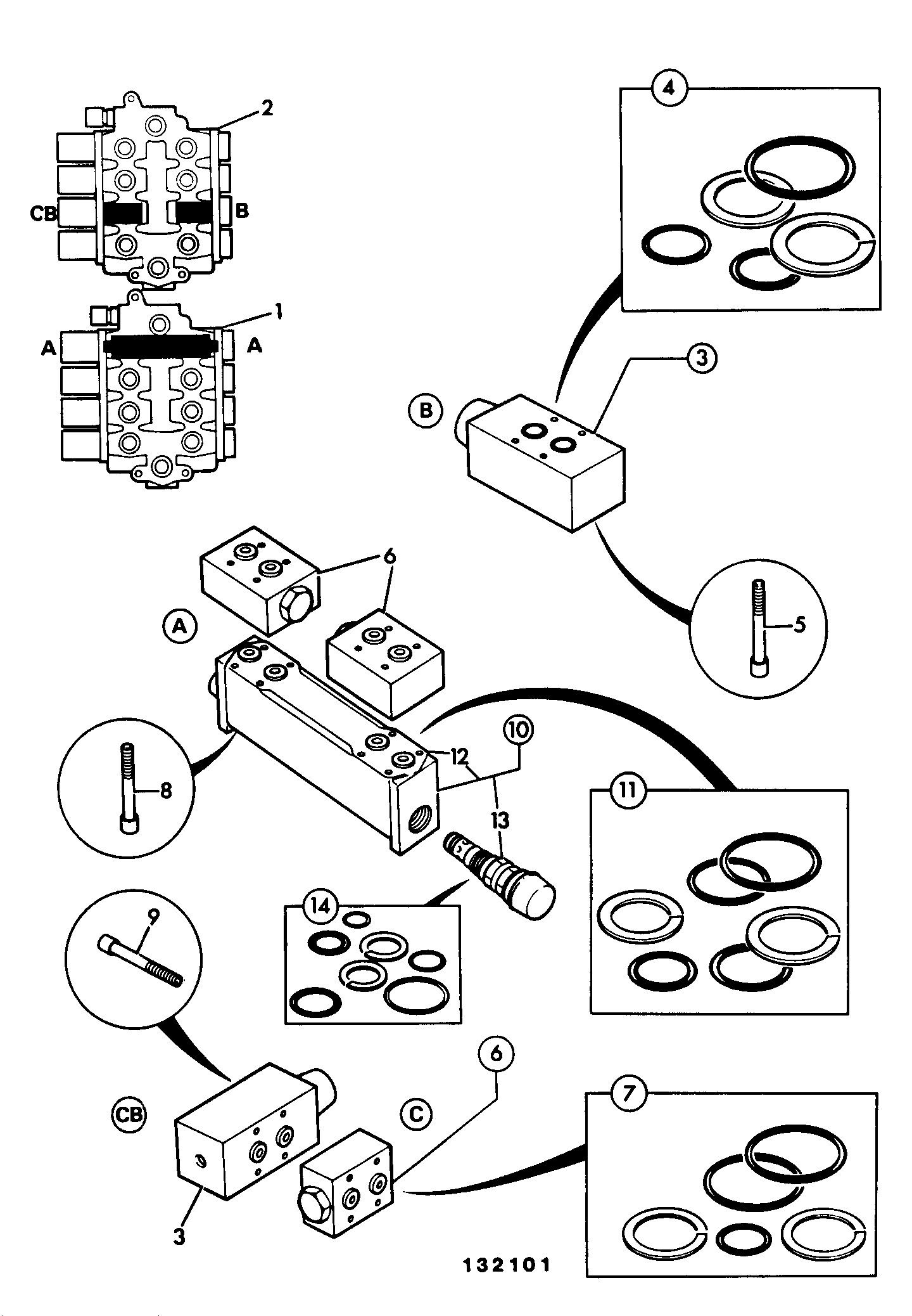 Корпус 25/952506 JCB