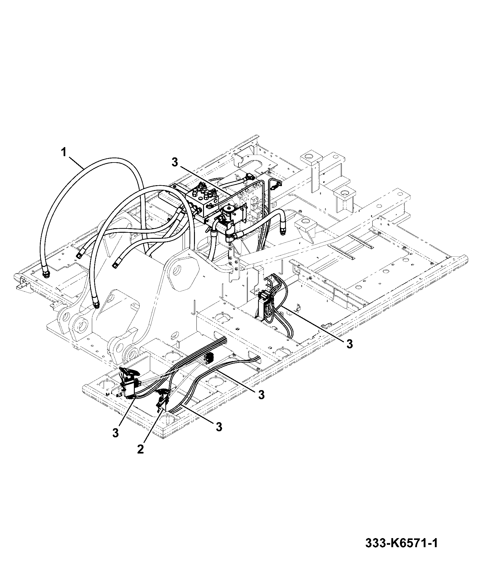 Контур 333/K6572 JCB