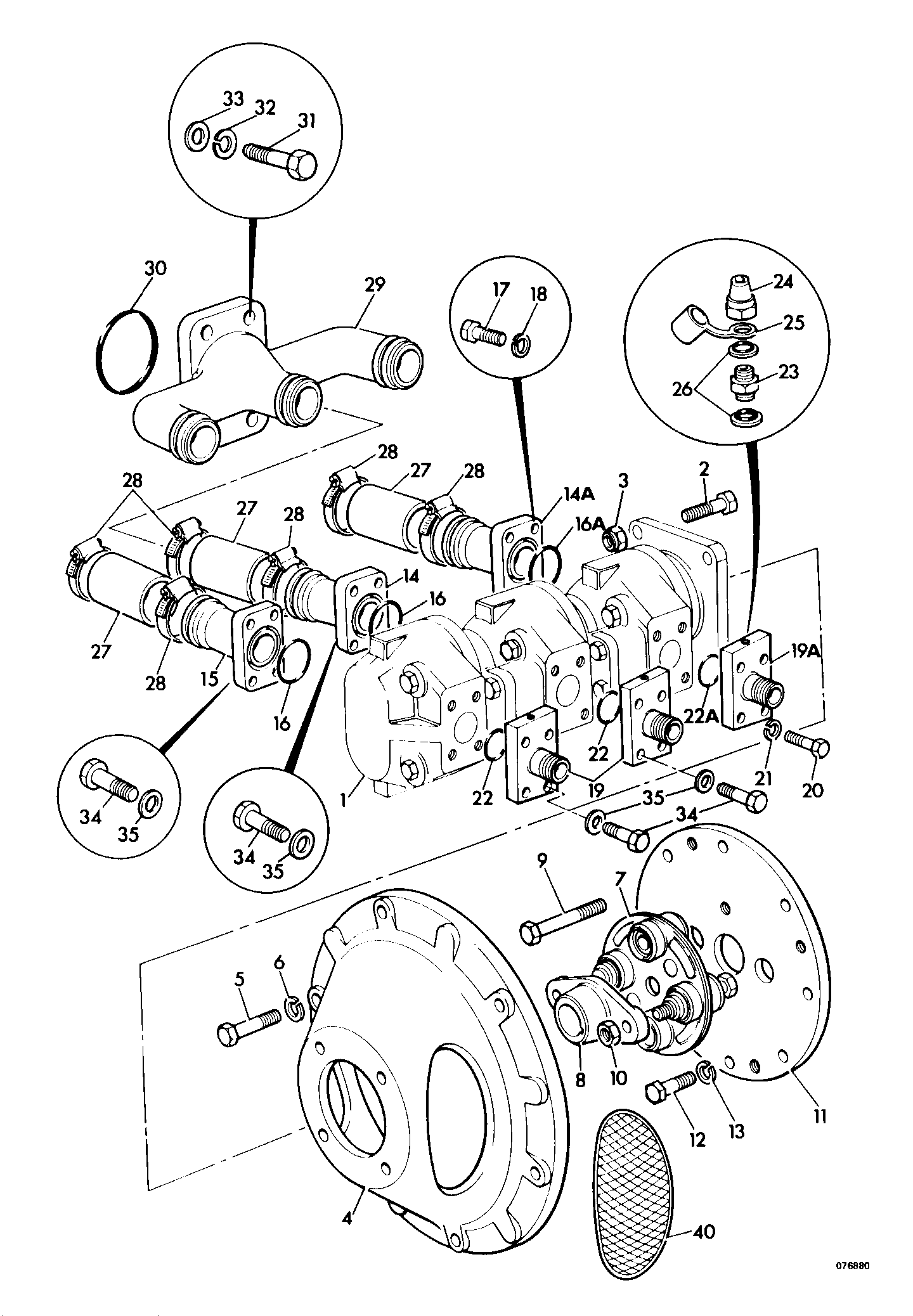 Кольцо уплотнительное 2401/0228 JCB