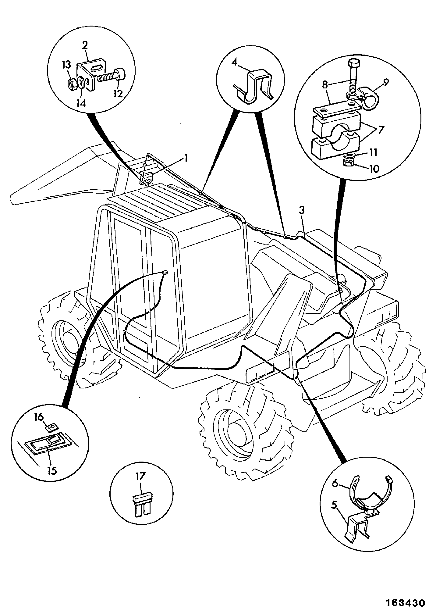 Фонарь 700/30200 JCB