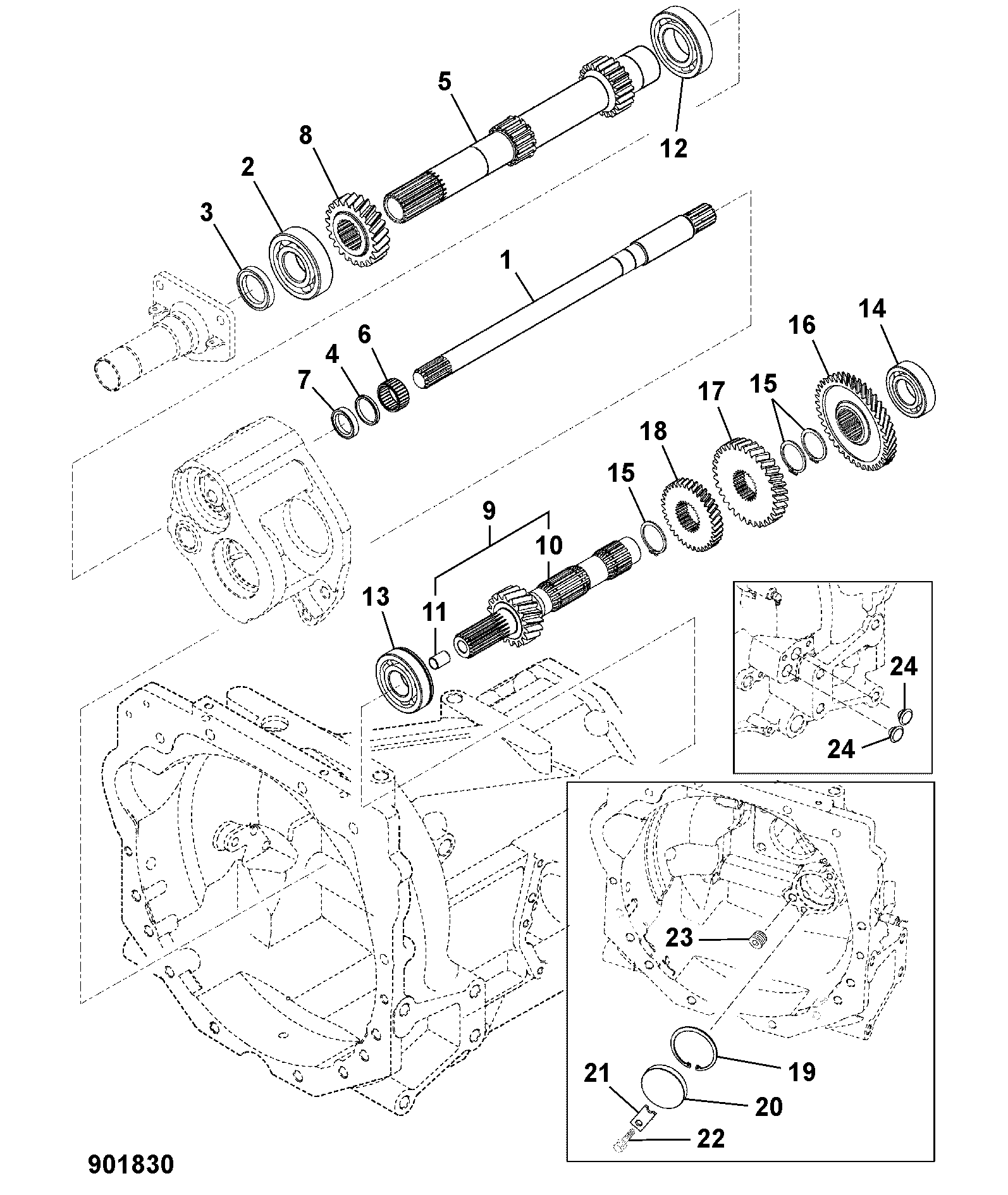 Упор 353/03200 JCB