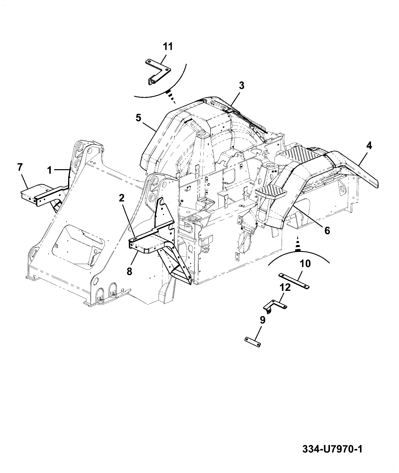 Хомут 335/B4183 JCB